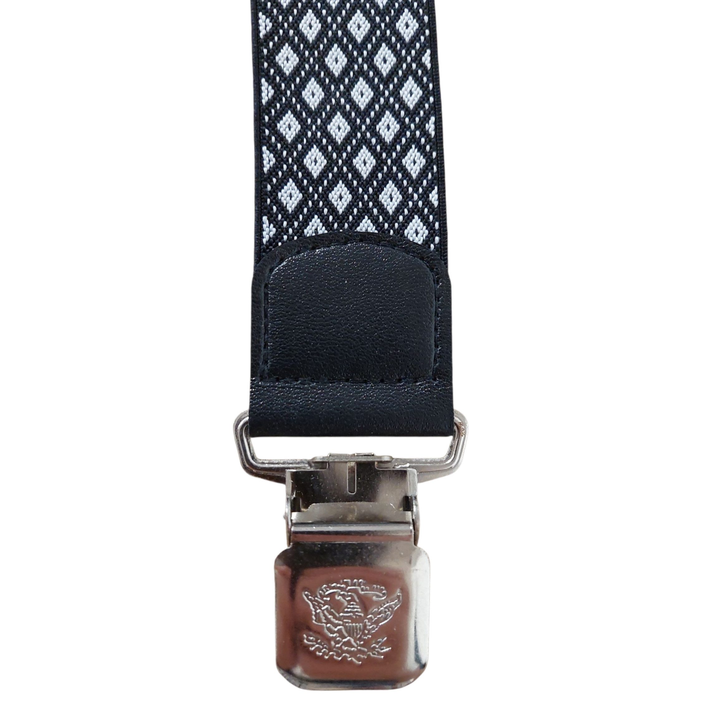 Ware aus aller Welt Hosenträger im Retro-Stil starke Y Hosenträger 40 mm breit mit starke Krallenclips