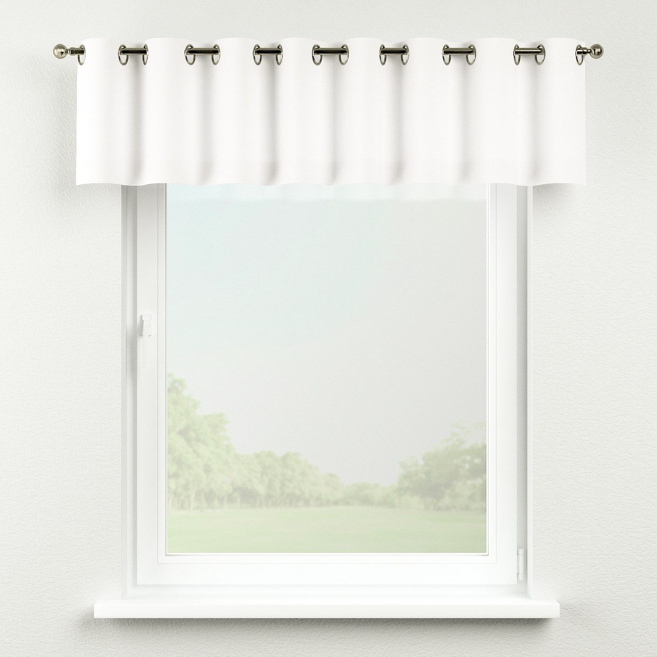 Dekoria Vorhang mit Ösen 130 x 40 cm, Cotton Panama