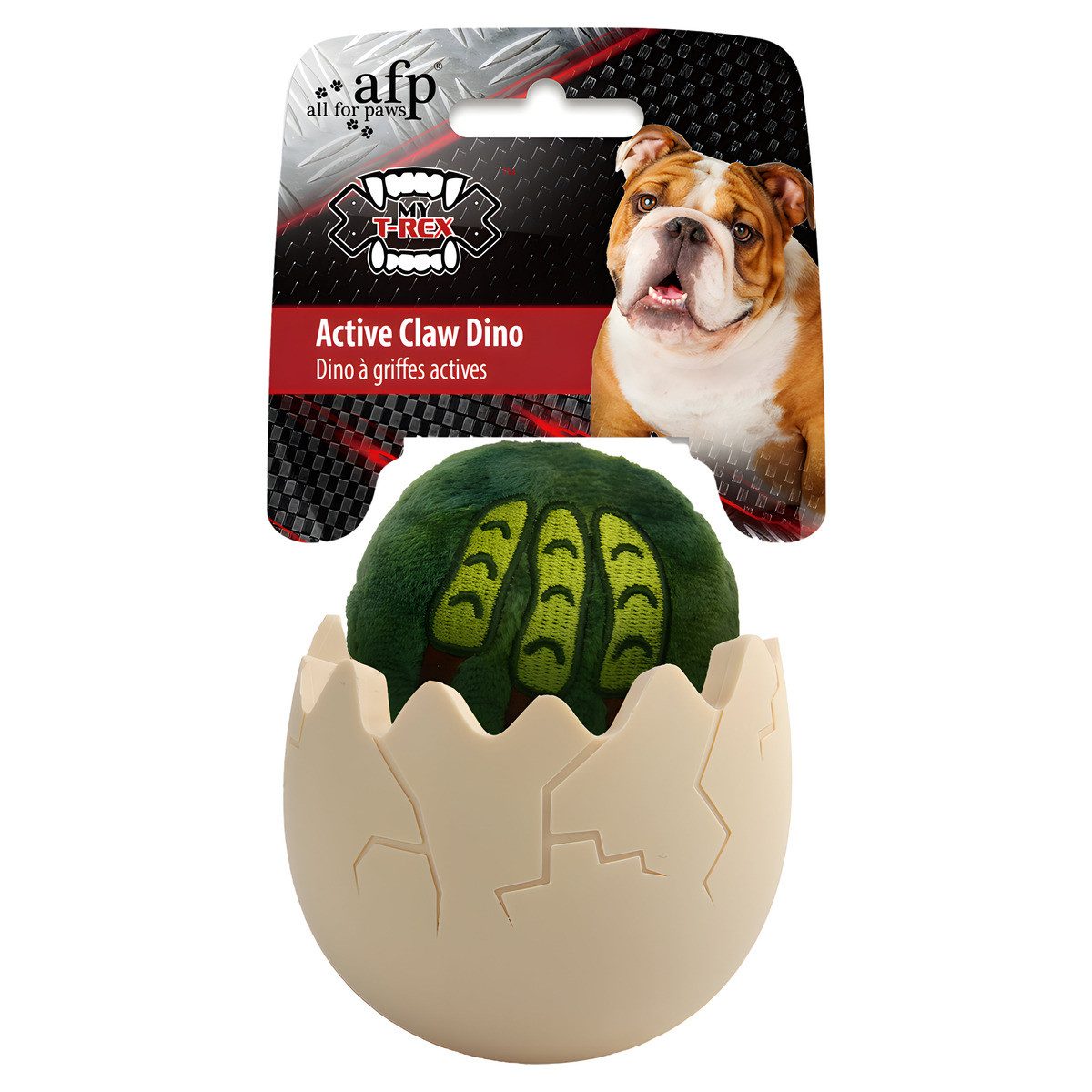 all for paws Snackball Hundespielzeug My T-Rex Dino-Klaue