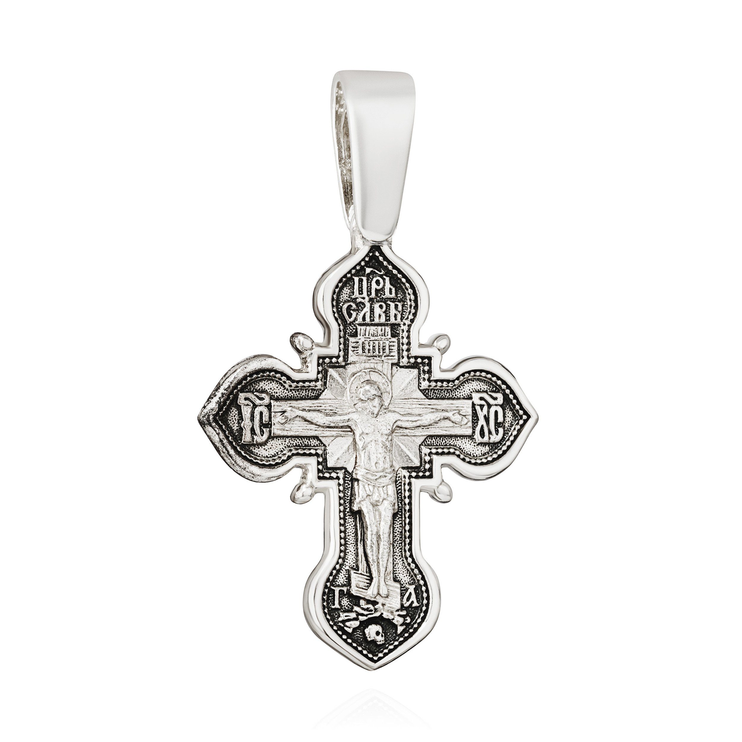 NKlaus Kettenanhänger Kettenanhänger Kreuz 925 Silber 34,6mm x 30mm Maria mit Jesuskind Kett