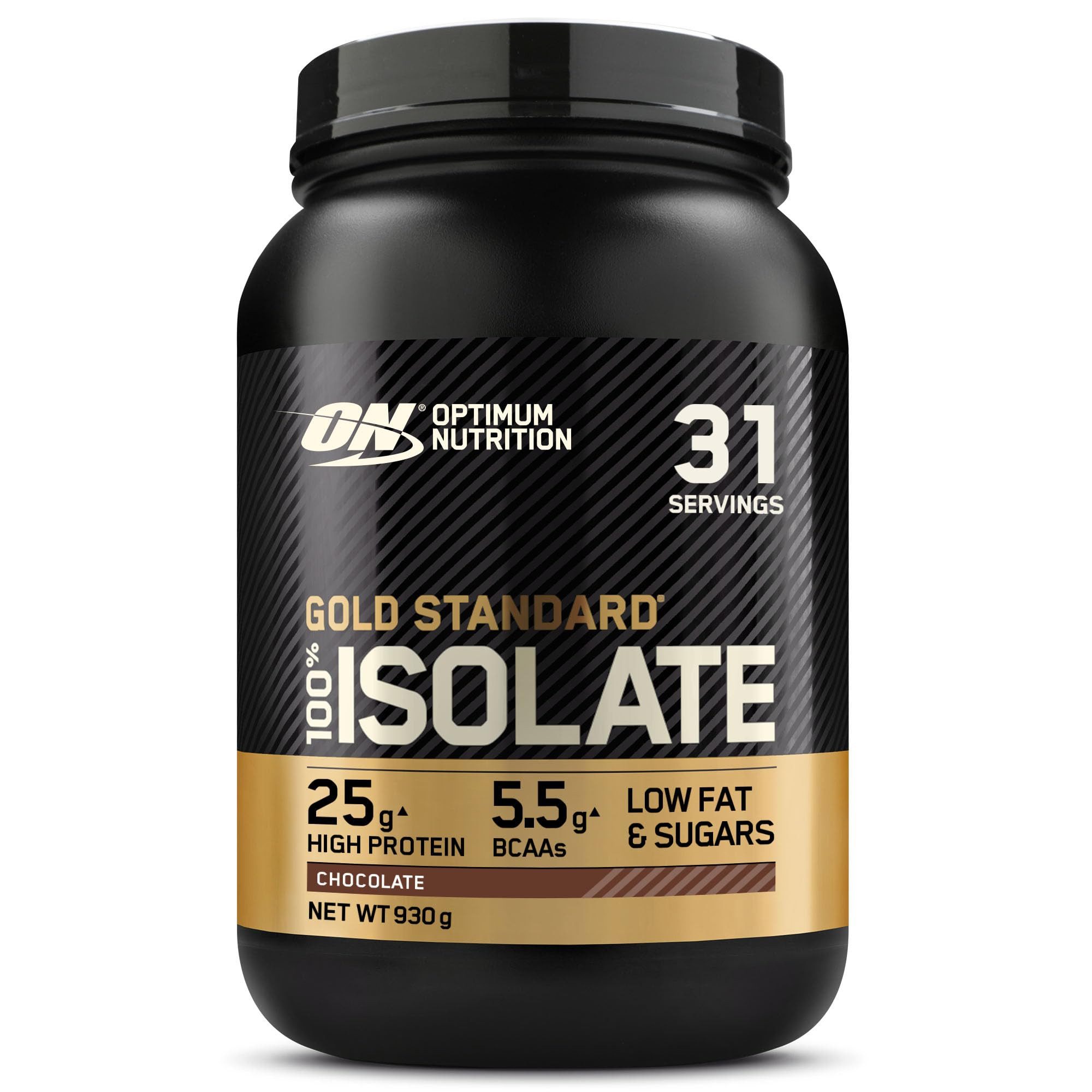 Optimum Nutrition Optimum Nutrition Gold Standard Whey Protein Powder, Chocolate, 930g Pulver