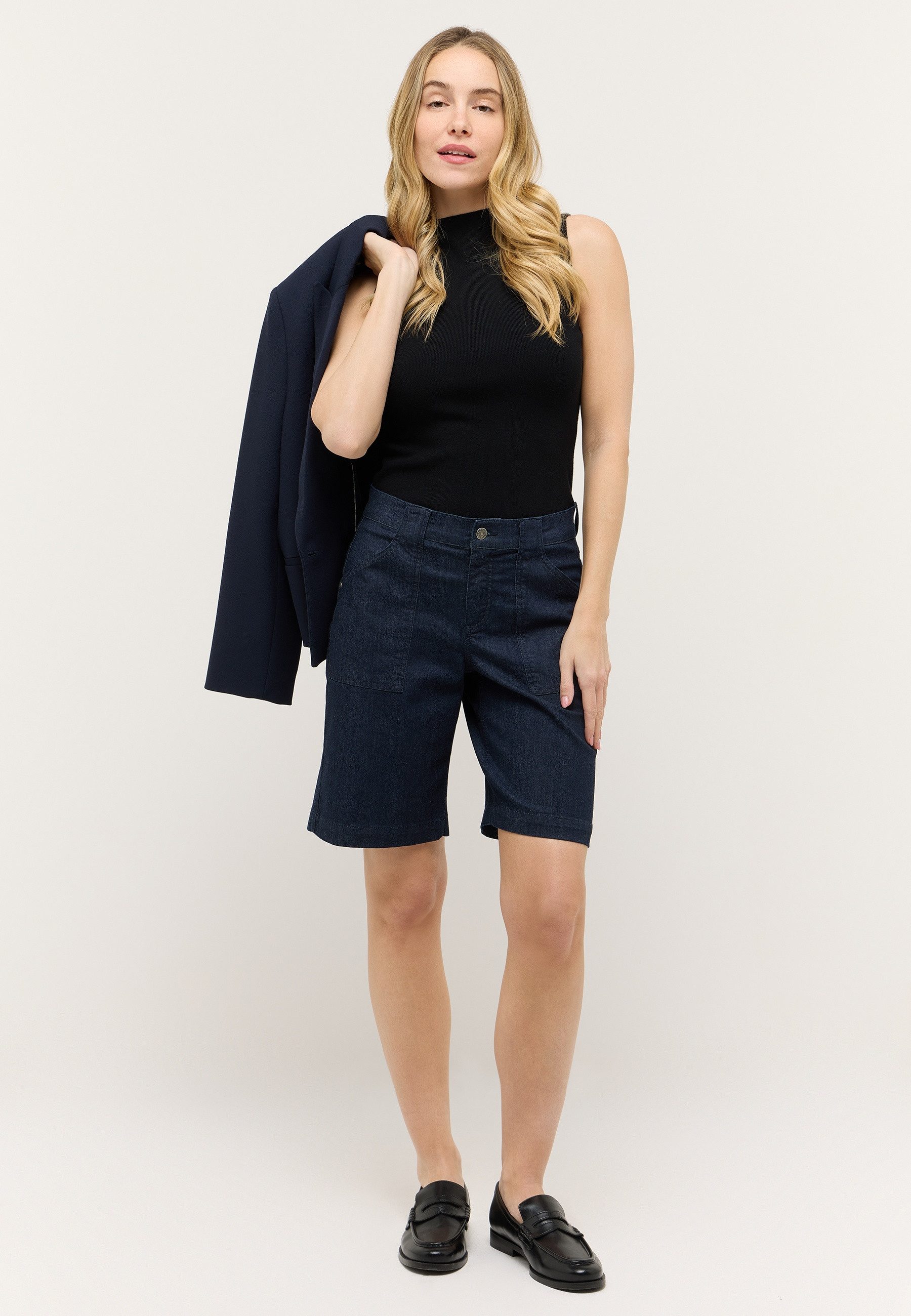 ANGELS Bermudas Angels Damen Bermuda Lia Urban (1-tlg)
