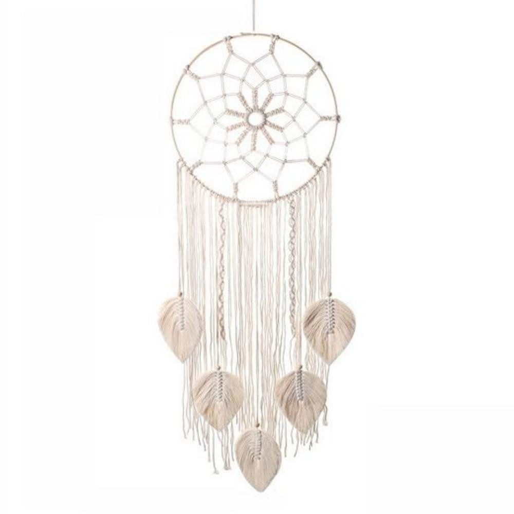 Wandteppich Wandteppich Makramee Traumfänger Gross Boho Dreamcatcher Handgefertigt, Fivejoy