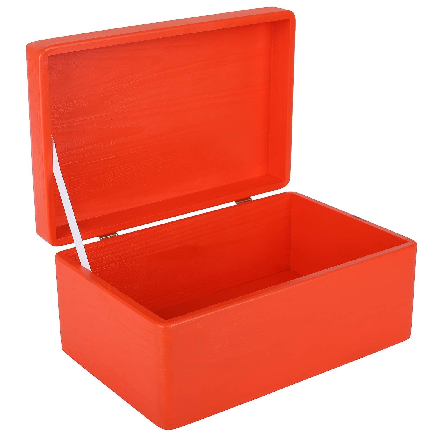 Creative Deco Holzkiste mit Deckel Groß Erinnerungsbox Baby 30 x 20 x 14 cm