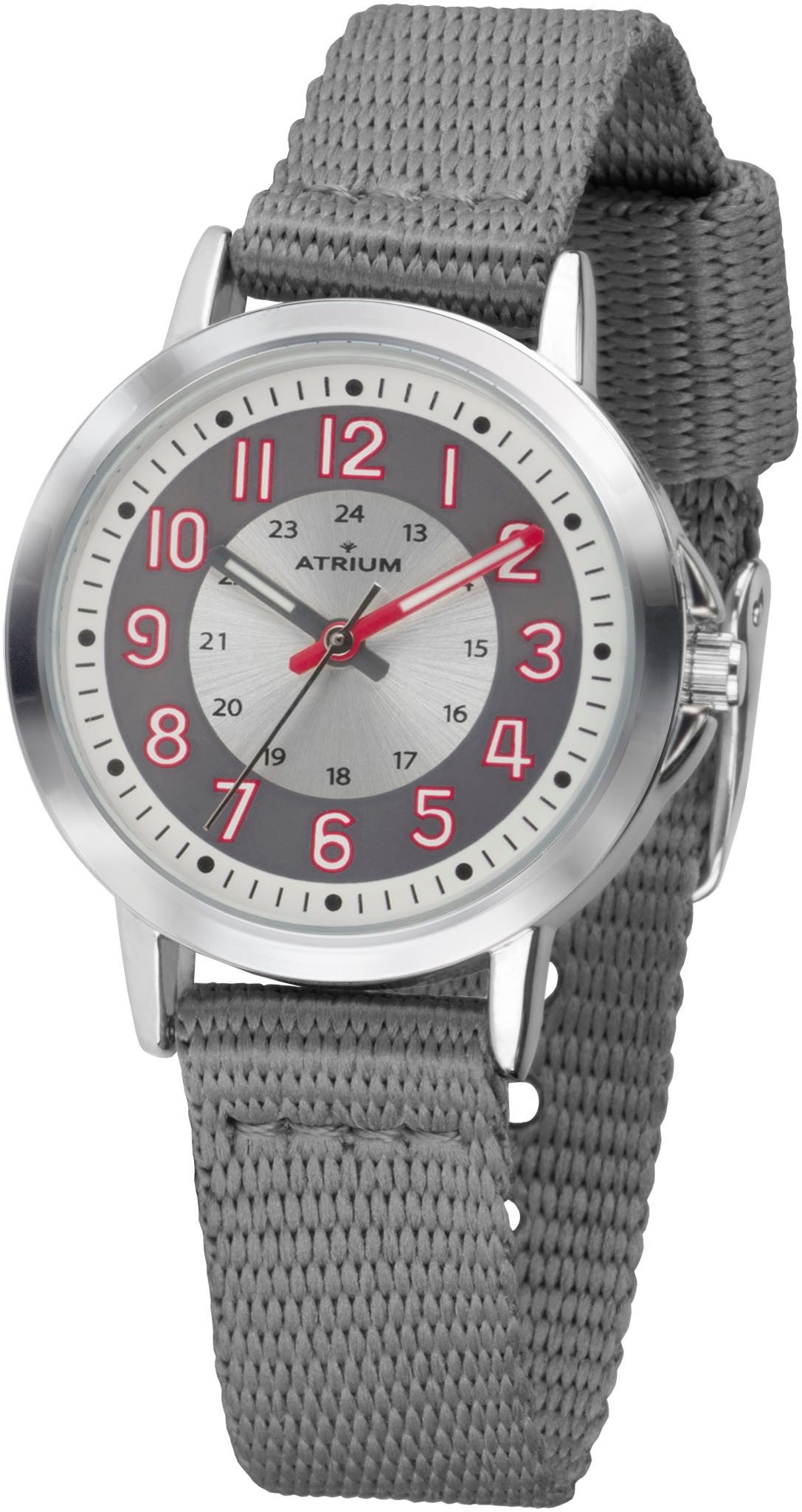 Atrium Quarzuhr A46-10, Armbanduhr,Kinderuhr,Lernuhr,Mädchen,Jungen, Schulanfang,Geschenkidee