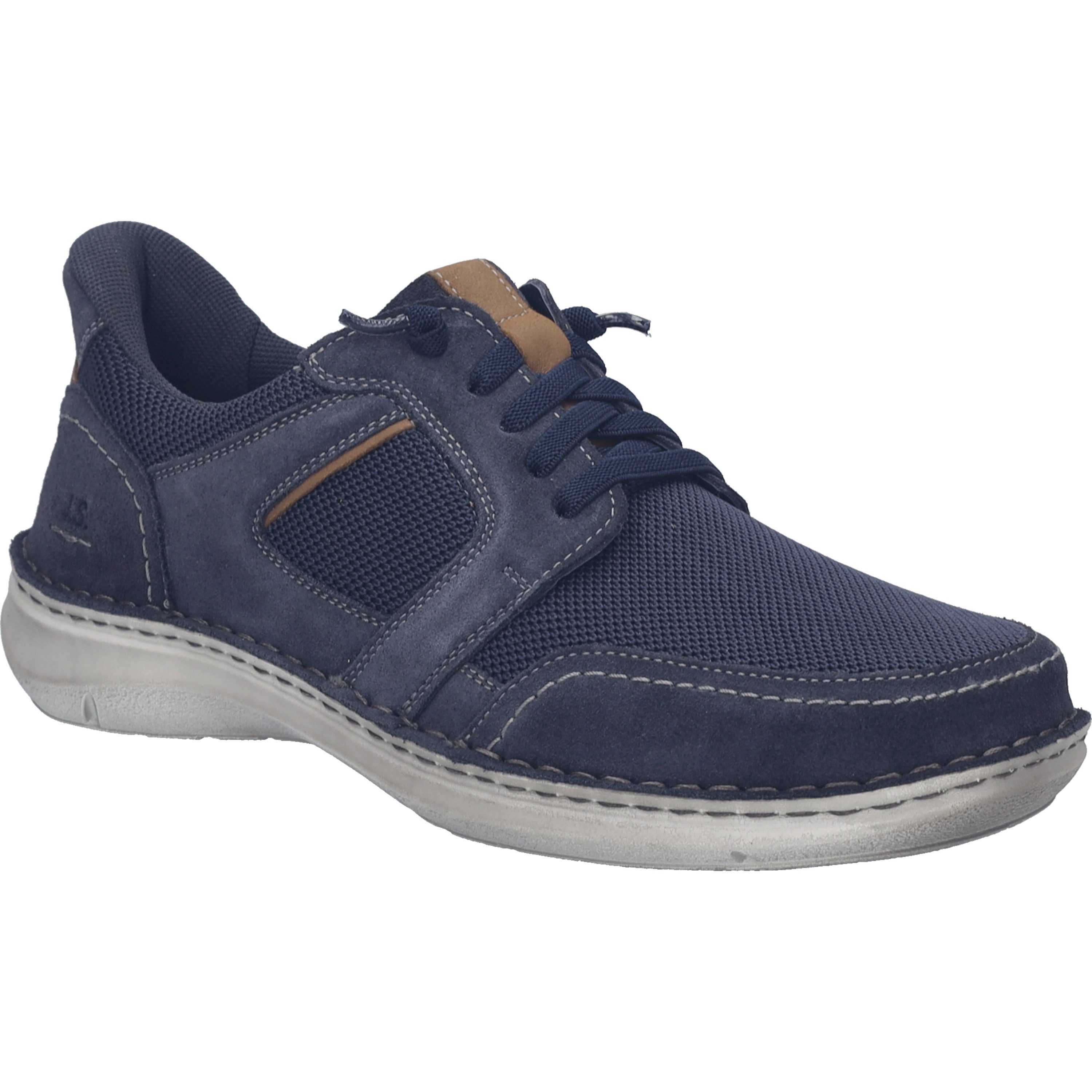 New Anvers 24, blau Schnürschuh