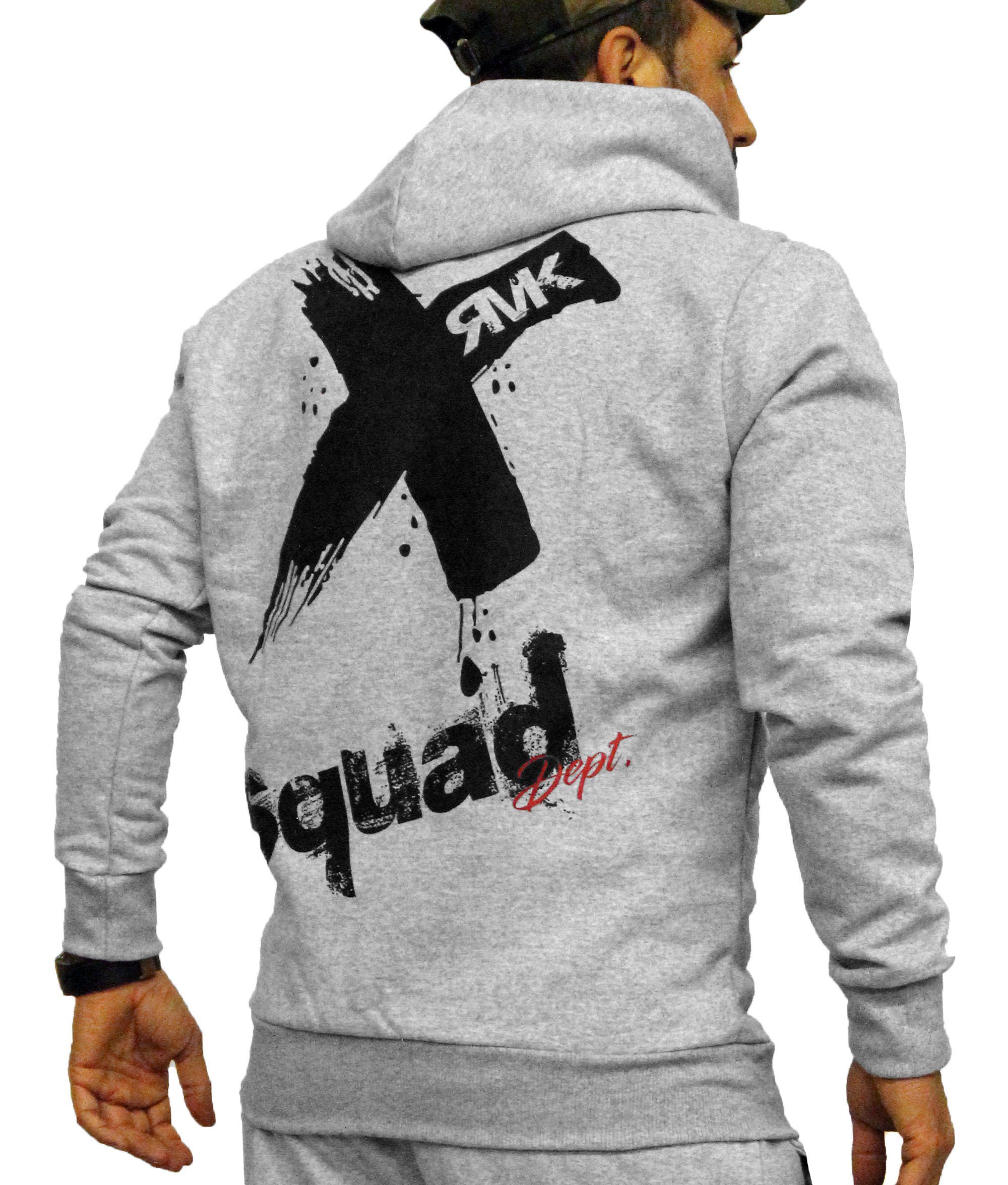 RMK Hoodie Herren Pullover mit Kapuze Pulli Kapuzenpullover Langarm X mit B günstig online kaufen