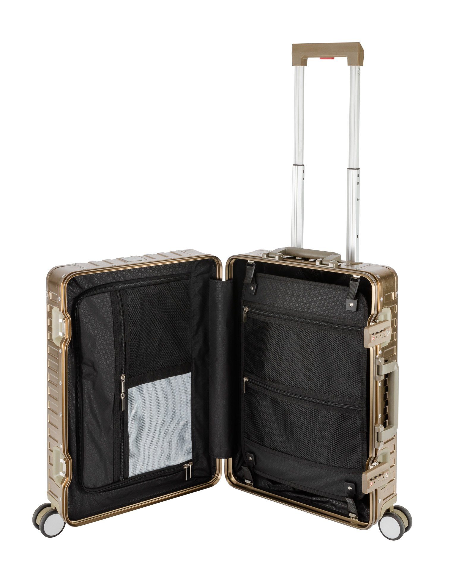 Travelhouse Handgepäckkoffer Tokyo, 4 Rollen, Aluminium günstig online kaufen
