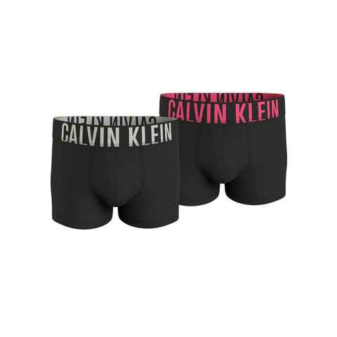 Calvin Klein Underwear Trunk TRUNK 2PK (Packung, 2er-Pack) mit Logo-Elastikbund