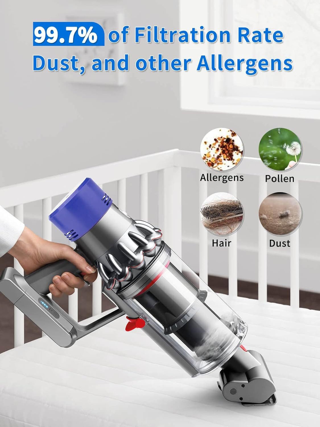 MSM HEPA-Filter 4X Filter Für Dyson V6 DC58 DC59 DC61 DC62 DC74 V7 V8 Fluffy Absolute