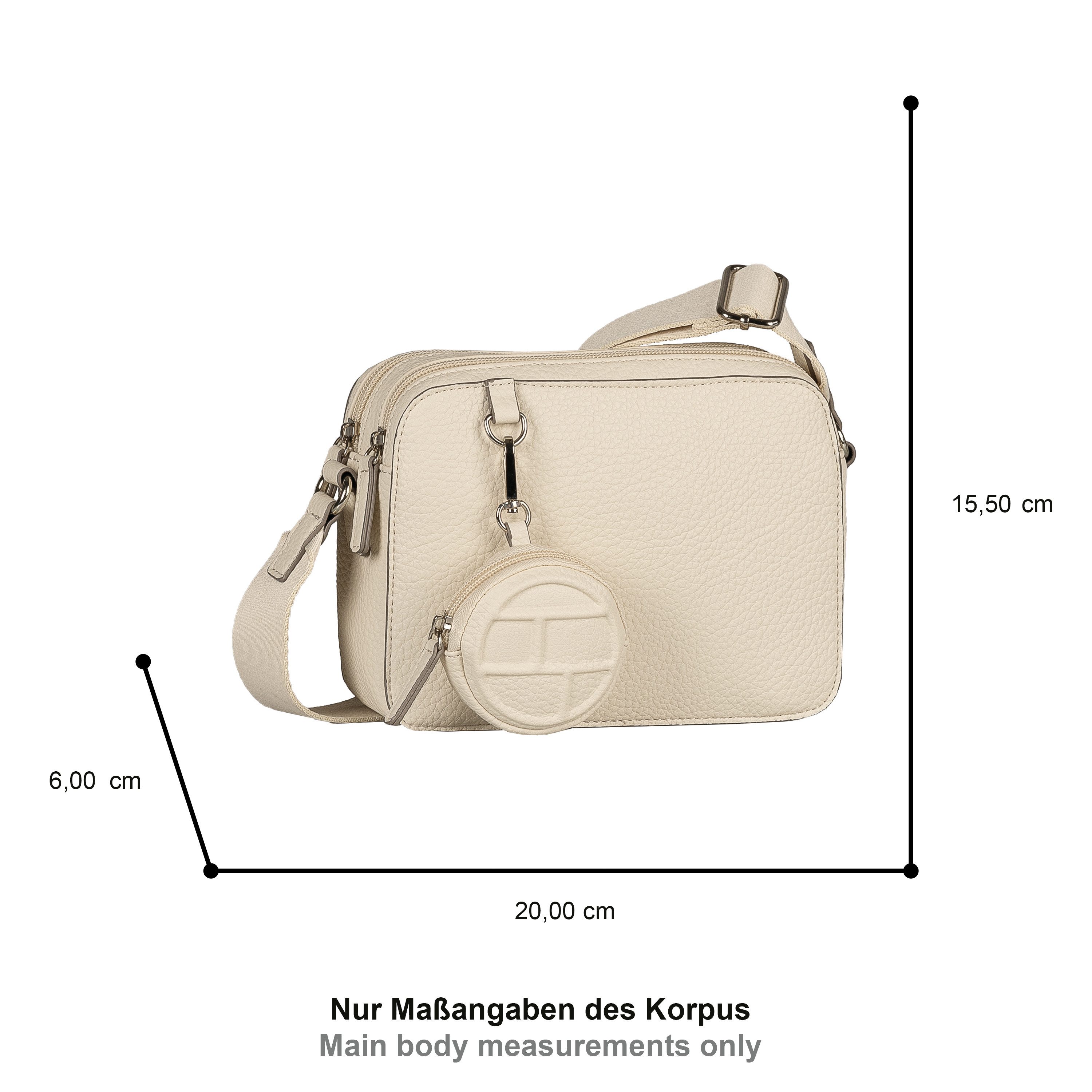 TOM TAILOR Umhängetasche Rima (Set, Eine abnehmbare Anhängetasche), elegante Formen treffen auf sportiven Schulterriemen & Minipouch