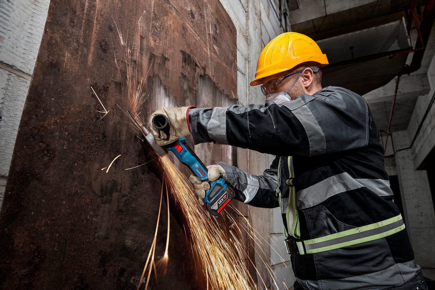 Bosch Professional Akku-Winkelschleifer »GWS 18V-11«, ohne Akku, ohne Ladeg günstig online kaufen