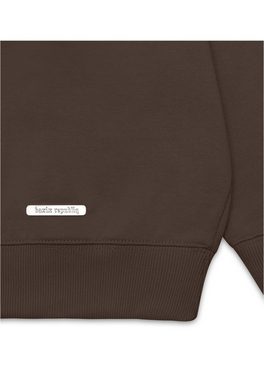 Dropsize Rundhalspullover Dropsize Herren Super Heavy Blank Sweater (1-tlg)