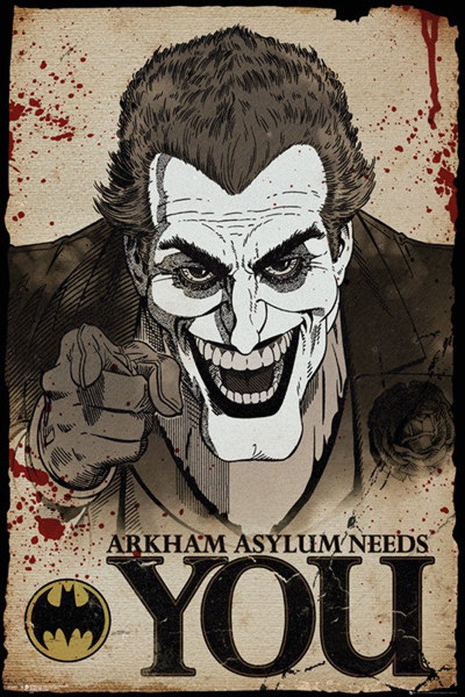 Poster Batman - Poster - Joker Needs You