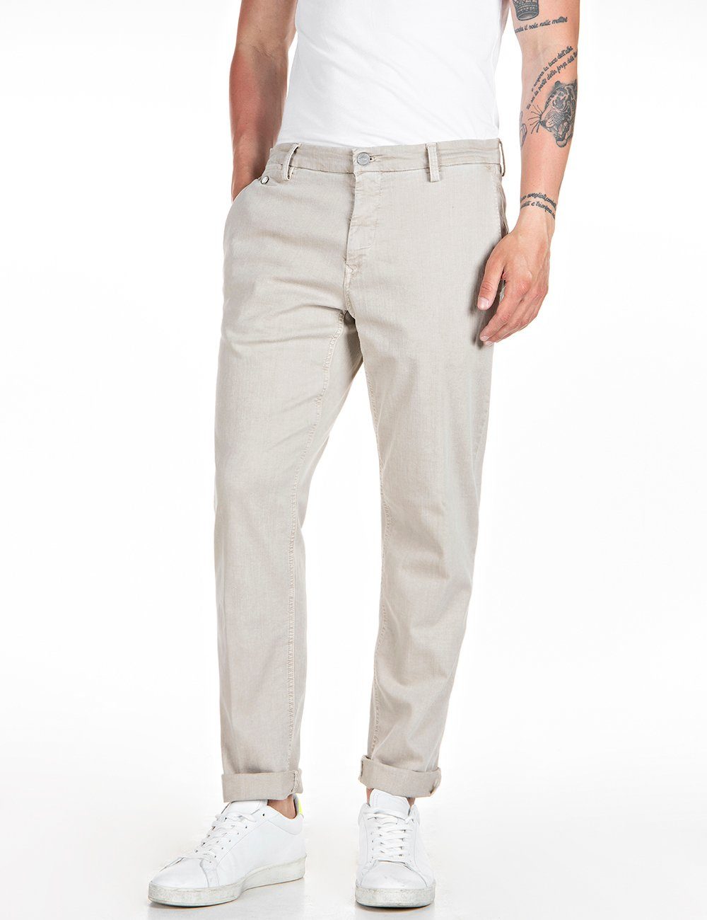 Replay 5-Pocket-Jeans REPLAY CHINO POWER STRETCH