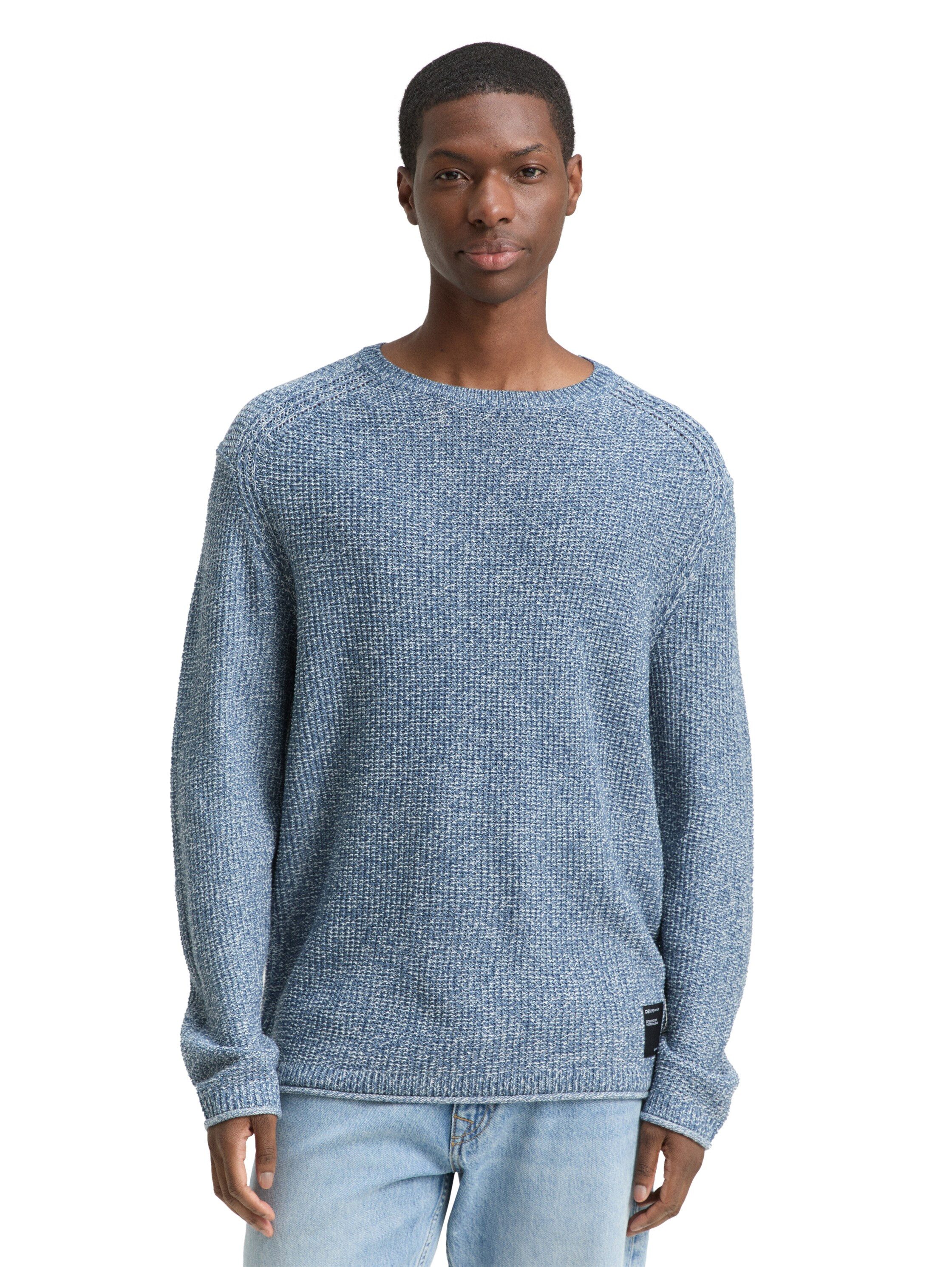 TOM TAILOR Denim Вязаные свитера mit Logo Stickerei