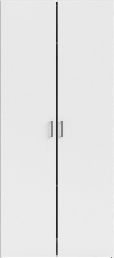 graue einfache Kleiderschrank x affaire 49,5 Selbstmontage, Stangengriffe, 77,6 175,4 cm x Home