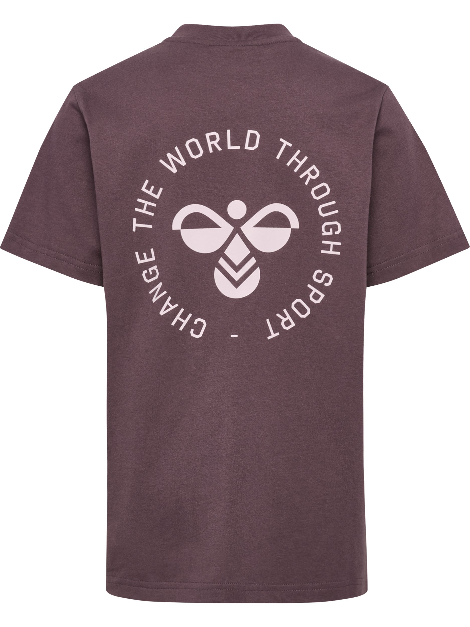 hummel T-Shirt HMLJR REG GRAPHIC T-SHIRT S/S normale Passform, für Kinder und Jugendliche, aus Baumwolle