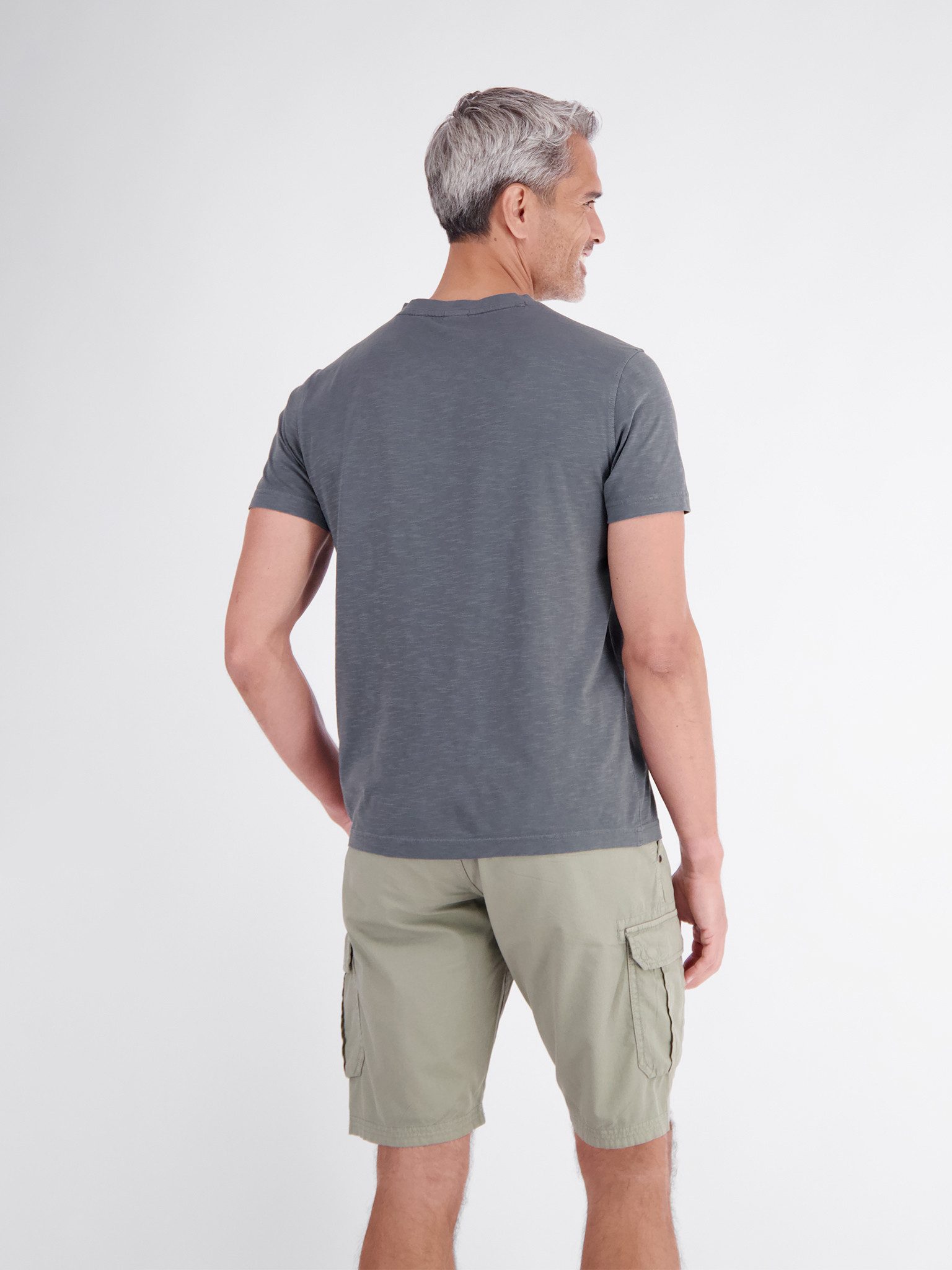 LERROS Kurzarmshirt Sommershirt mit V-Ausschnitt – Bild 2 von 4