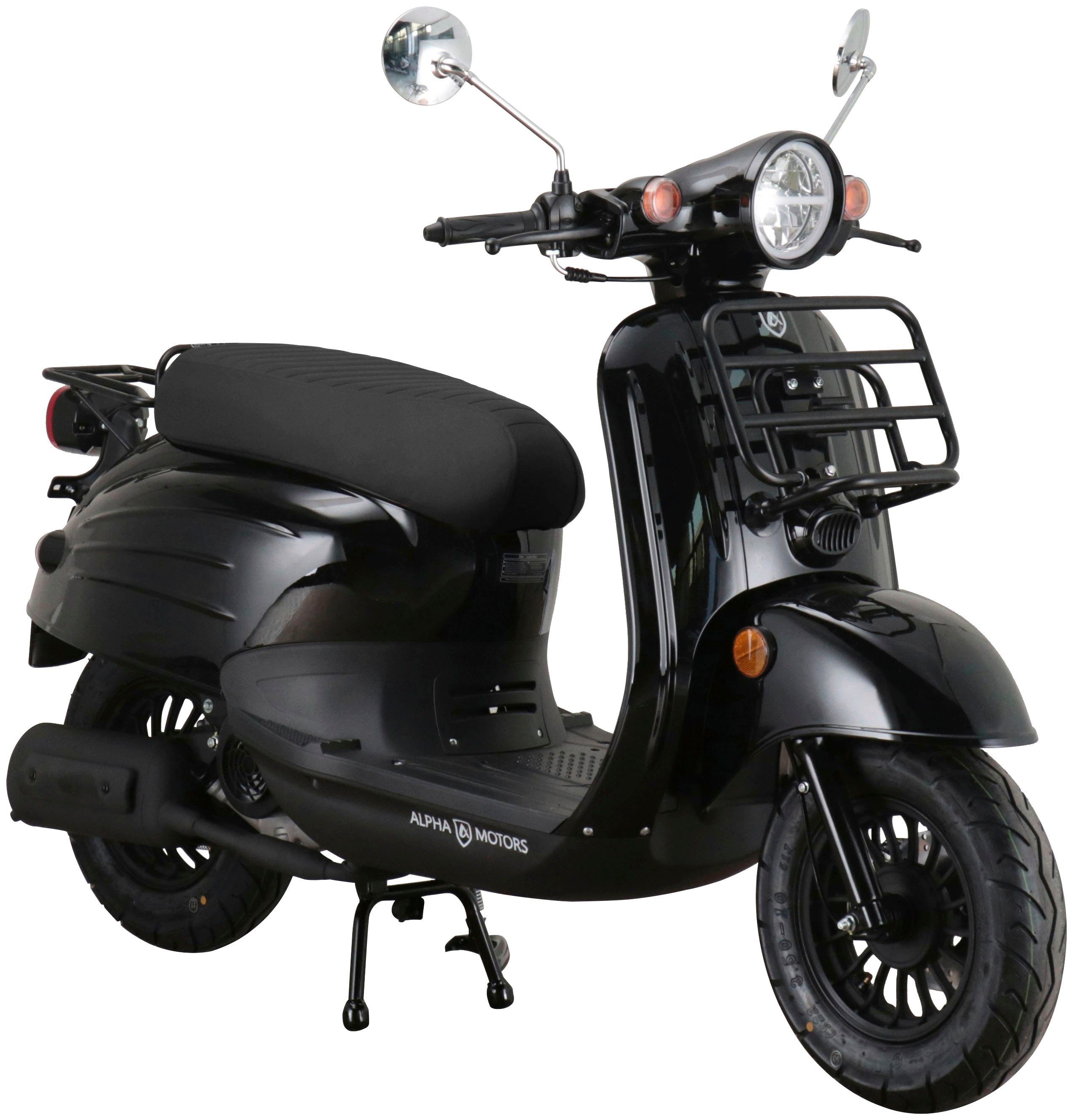 Alpha Motors Motorroller Adria, 50 ccm, 45 km/h, Euro 5, mit Lenkerschloss