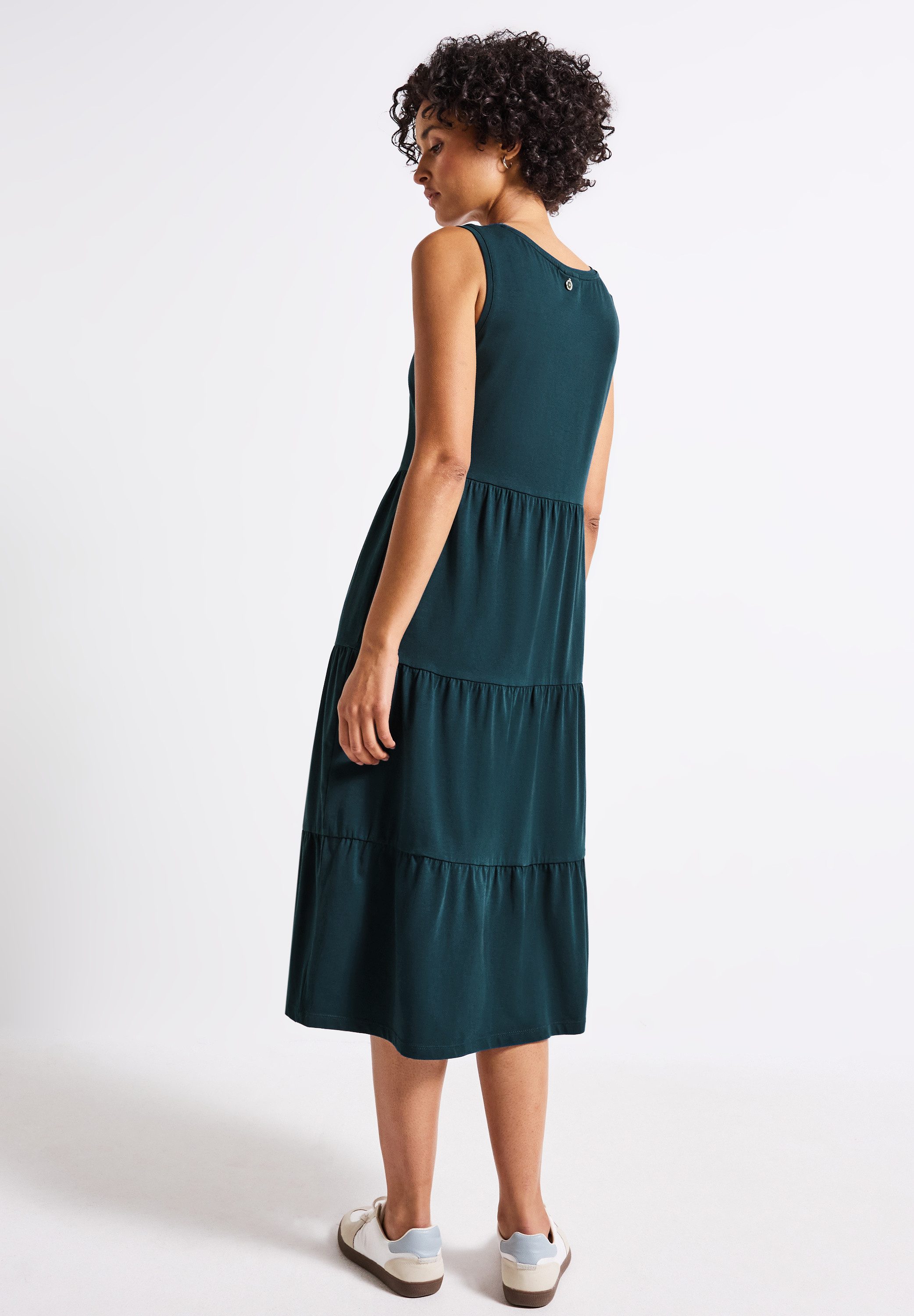 STREET ONE Jerseykleid Ohne Taschen in Unifarbe günstig online kaufen