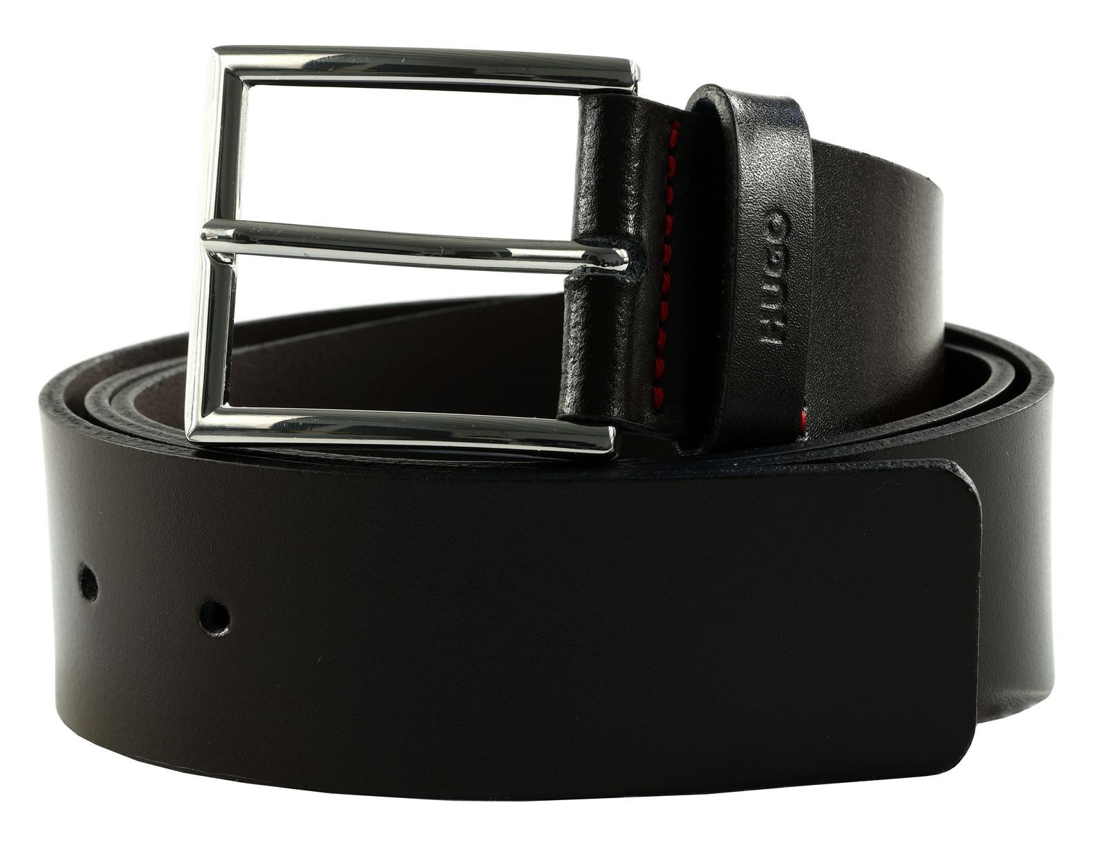 HUGO Ledergürtel Giaspo Sz40 Belt aus echtem Rindsleder
