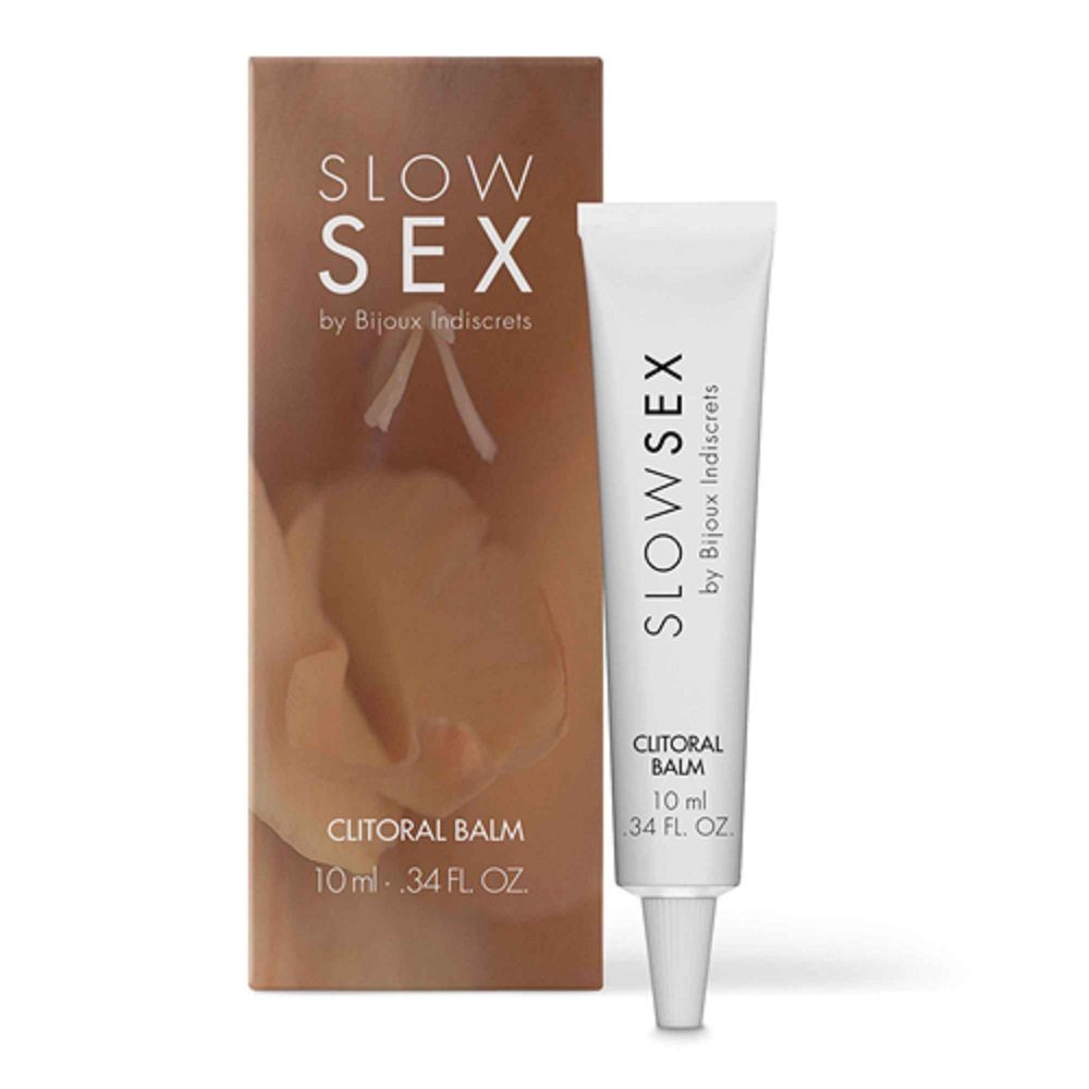 Slow Sex Stimulationsgel Clitoral Balm, mit wärmendem Effekt, Tube mit 10ml, 1-tlg., stimulierendes Gel für die Klitoris, mit Kokosduft