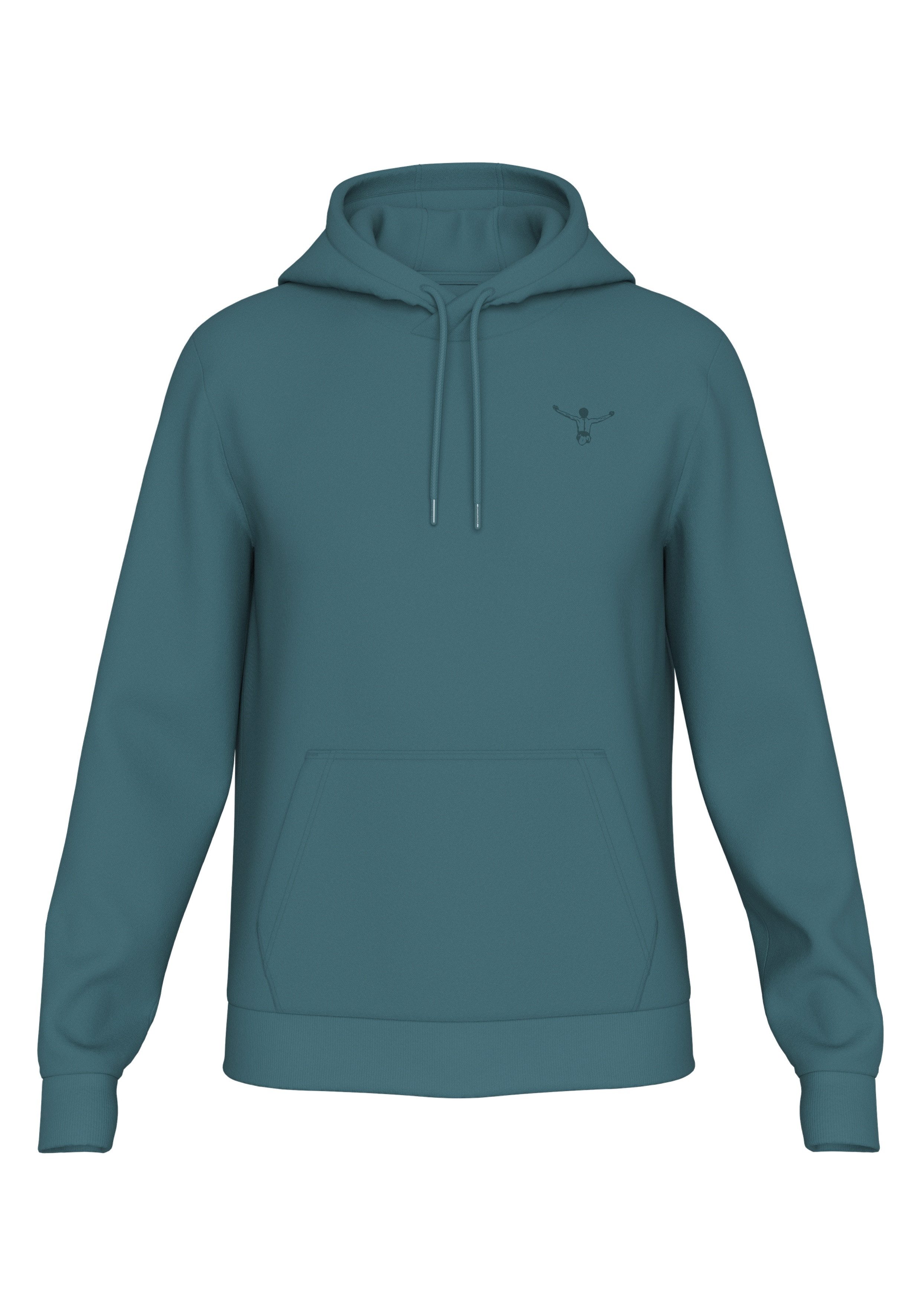 Chiemsee Kapuzensweatshirt - in softem Peached Finish