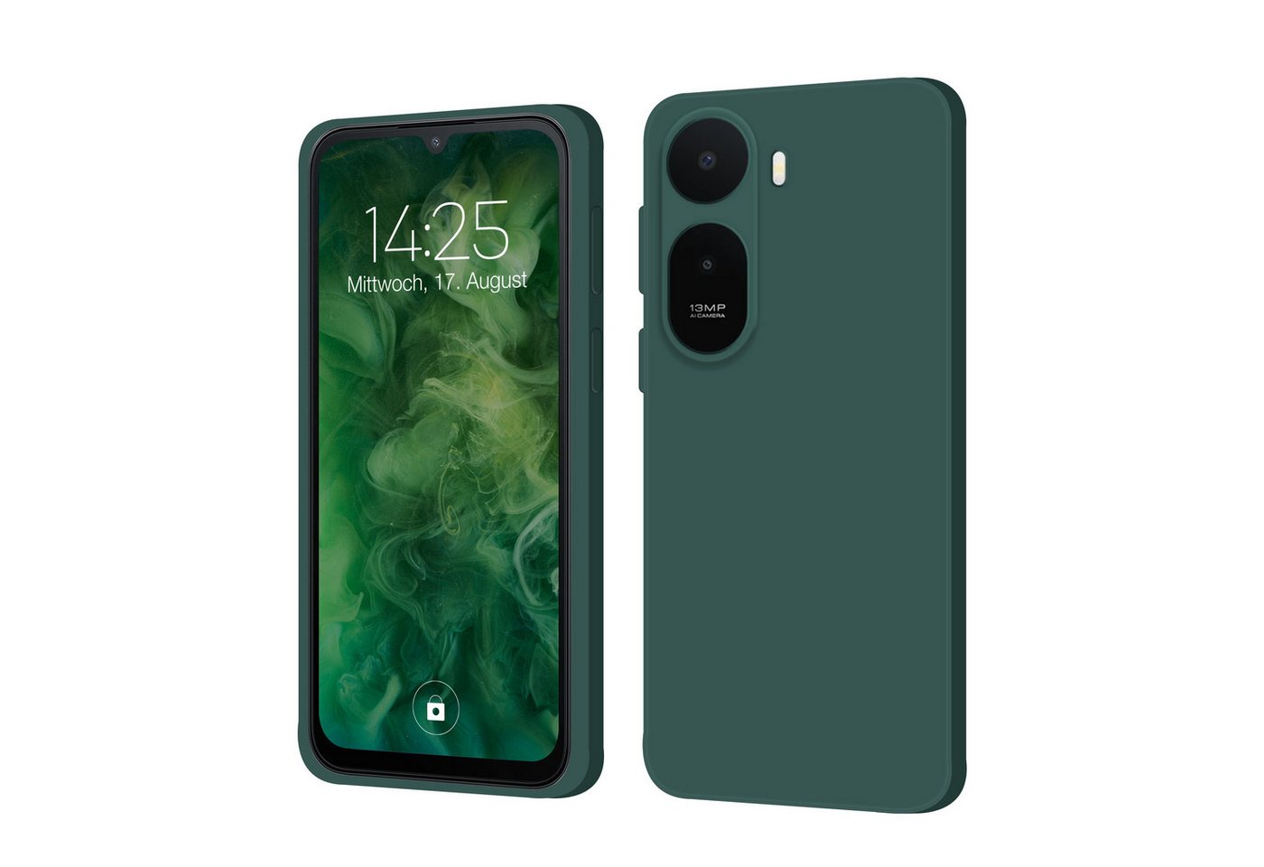 Tec-Expert Handyhülle SoftGrip Cover Hülle für Xiaomi Redmi A7 Pro 6.9 Zoll, 6.9, Handy Case Bumper integrierter Kameraschutz flexibel