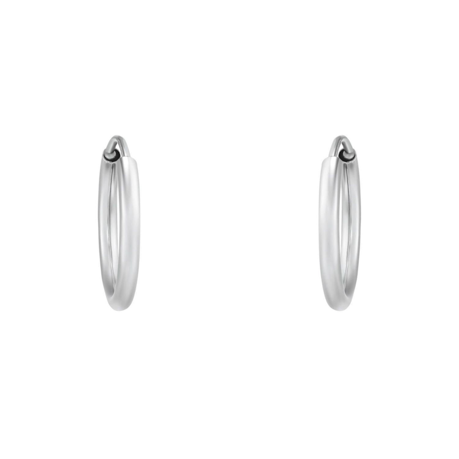 Amor Paar Creolen Amor Creolen für Damen, 925 Sterling Silber (Creole, 2-tlg)