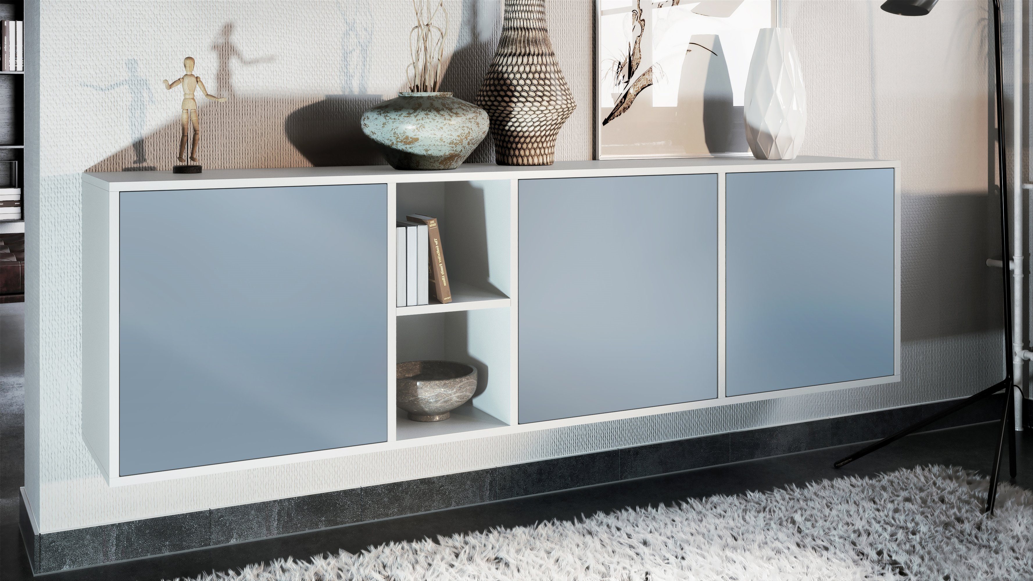 Vladon Sideboard Cuba (Kommode, mit 3 günstig online kaufen