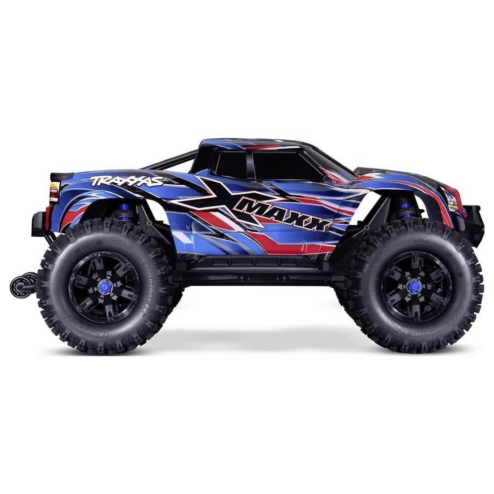 Traxxas RC-Auto X-Maxx Blau Brushless RC Modellauto Elektro Monstertruck Allradantrieb