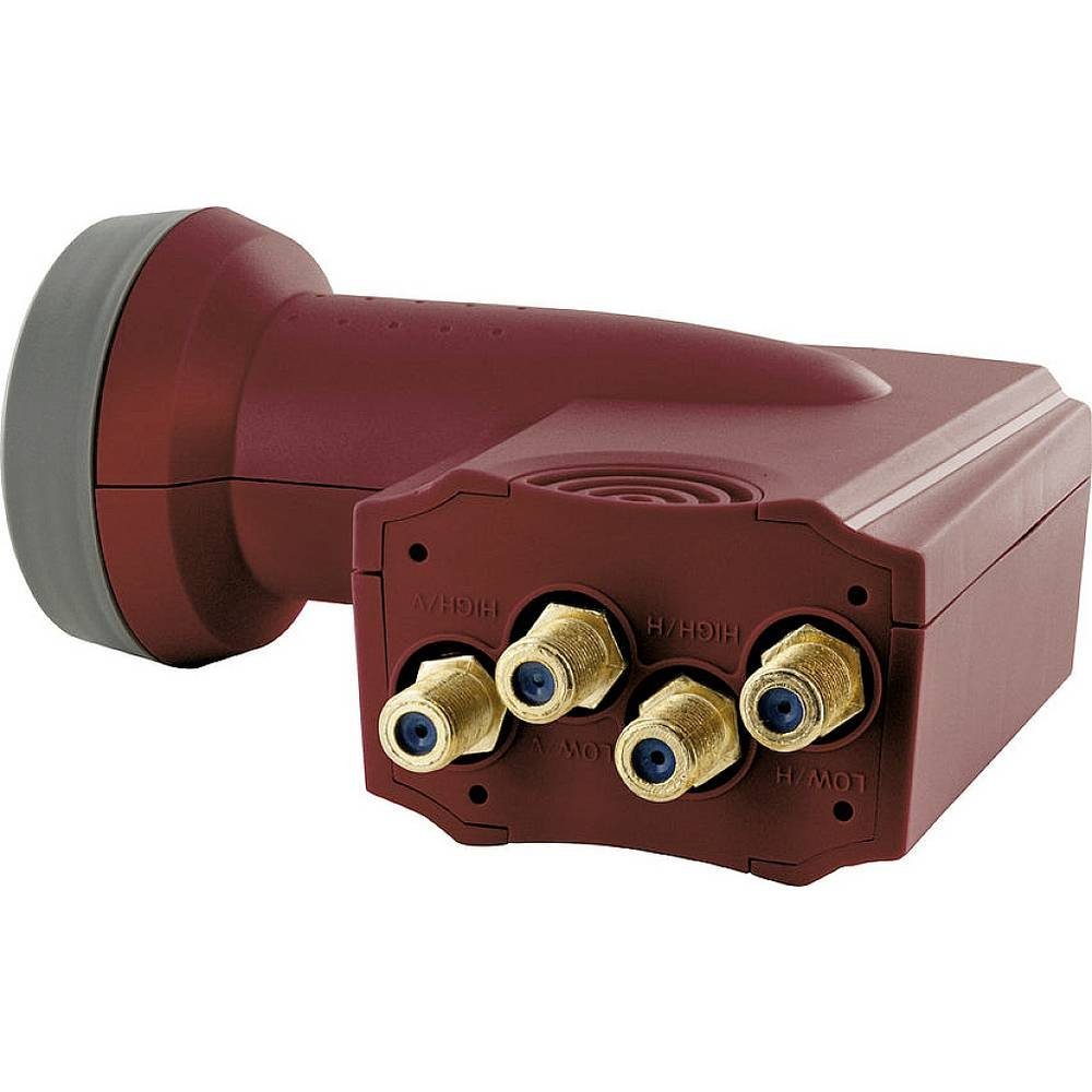 Schwaiger Quattro LNB 40mm SPS6918R531 Universal-Quattro-LNB