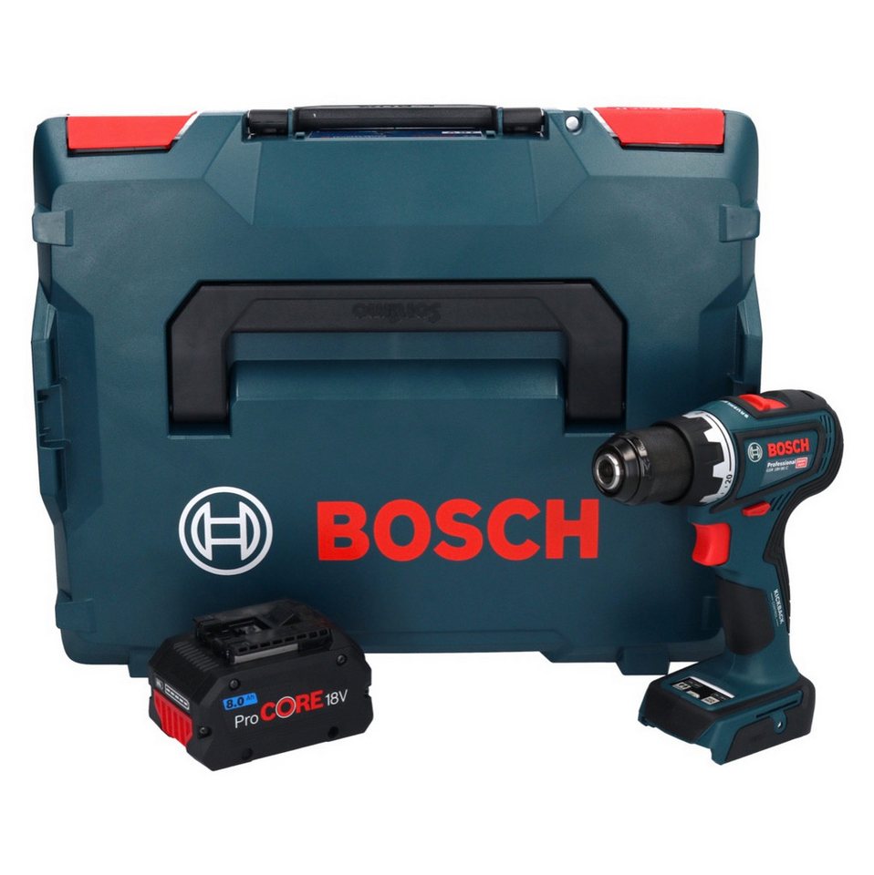 Thumbnail - Bosch Professional Akku-Schrauber GSR 18V-90 C Professional Akku Bohrschrauber 18 V 64 Nm Brushless + 1