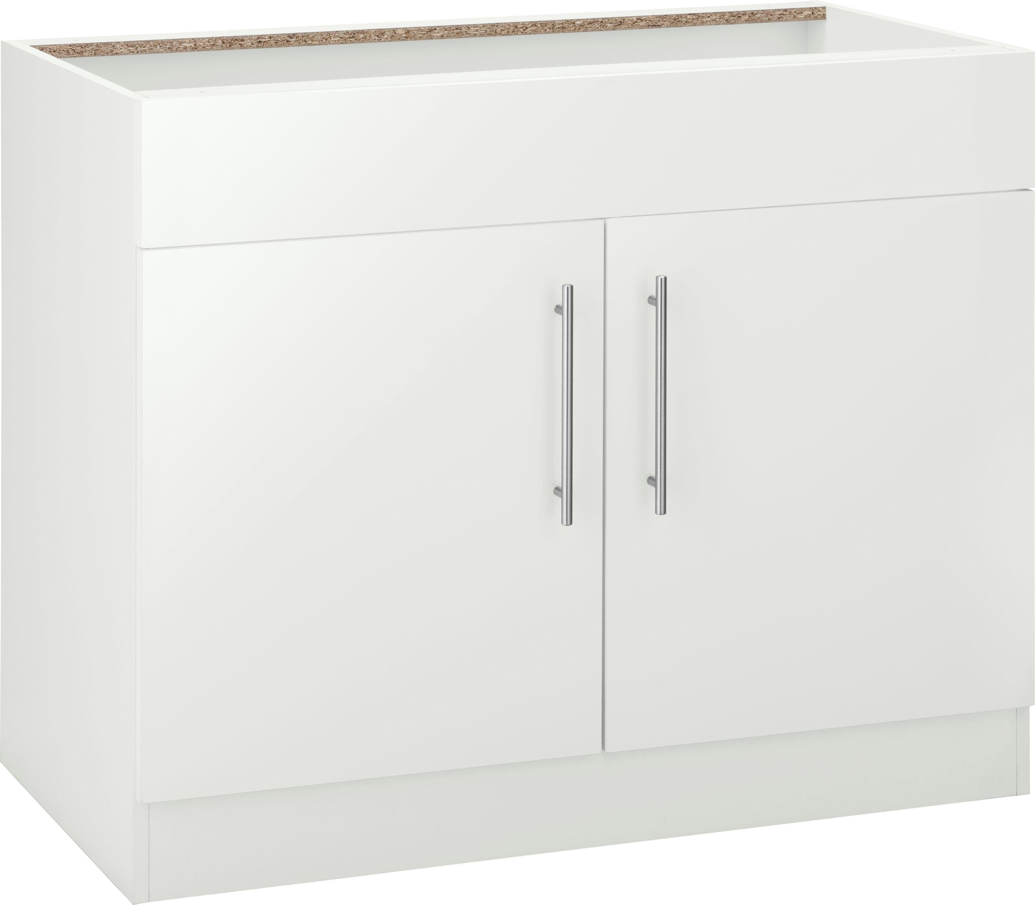 wiho Küchen Spülenschrank Cali 100 cm breit, ohne Arbeitsplatte