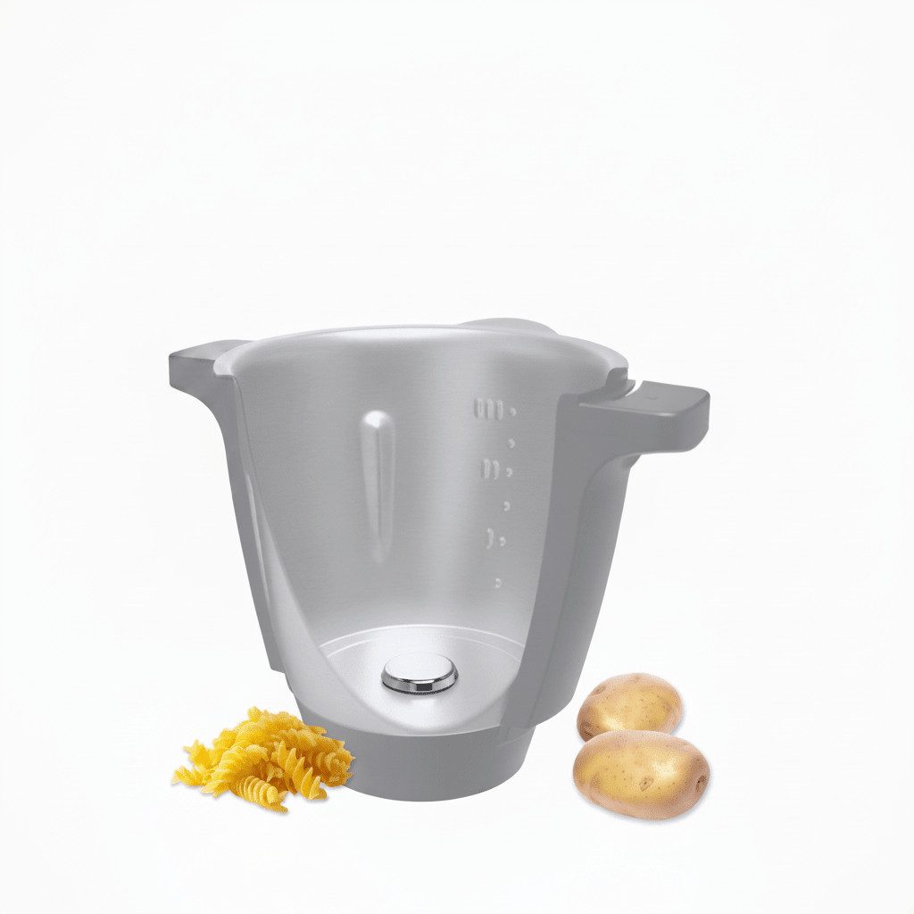 Wundermix Küchenmaschinen Zubehör-Set WunderCap® für Monsieur Cuisine, Zubehör für MC Connect, MC Trend, MC Smart, MC Plus, "Monsieur Cuisine Compact", Der revolutionäre Thermomix-Messerersatz