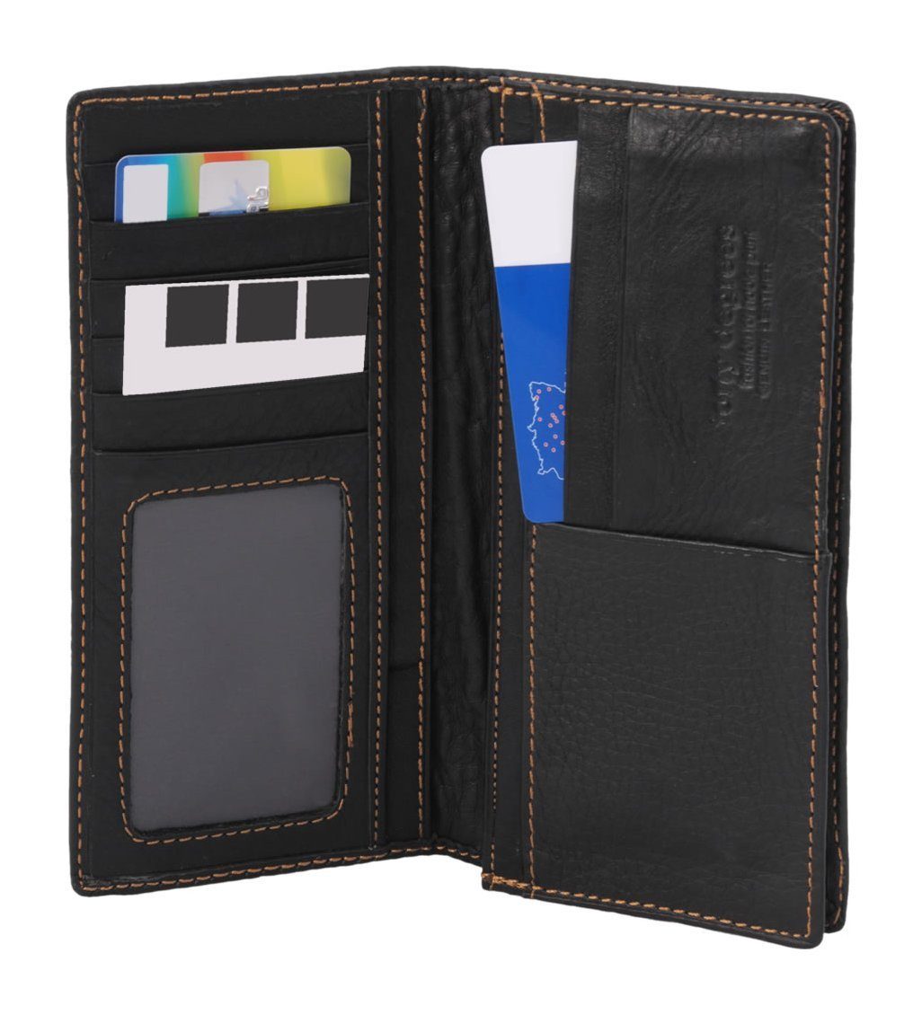 forty° Brieftasche, echt Leder