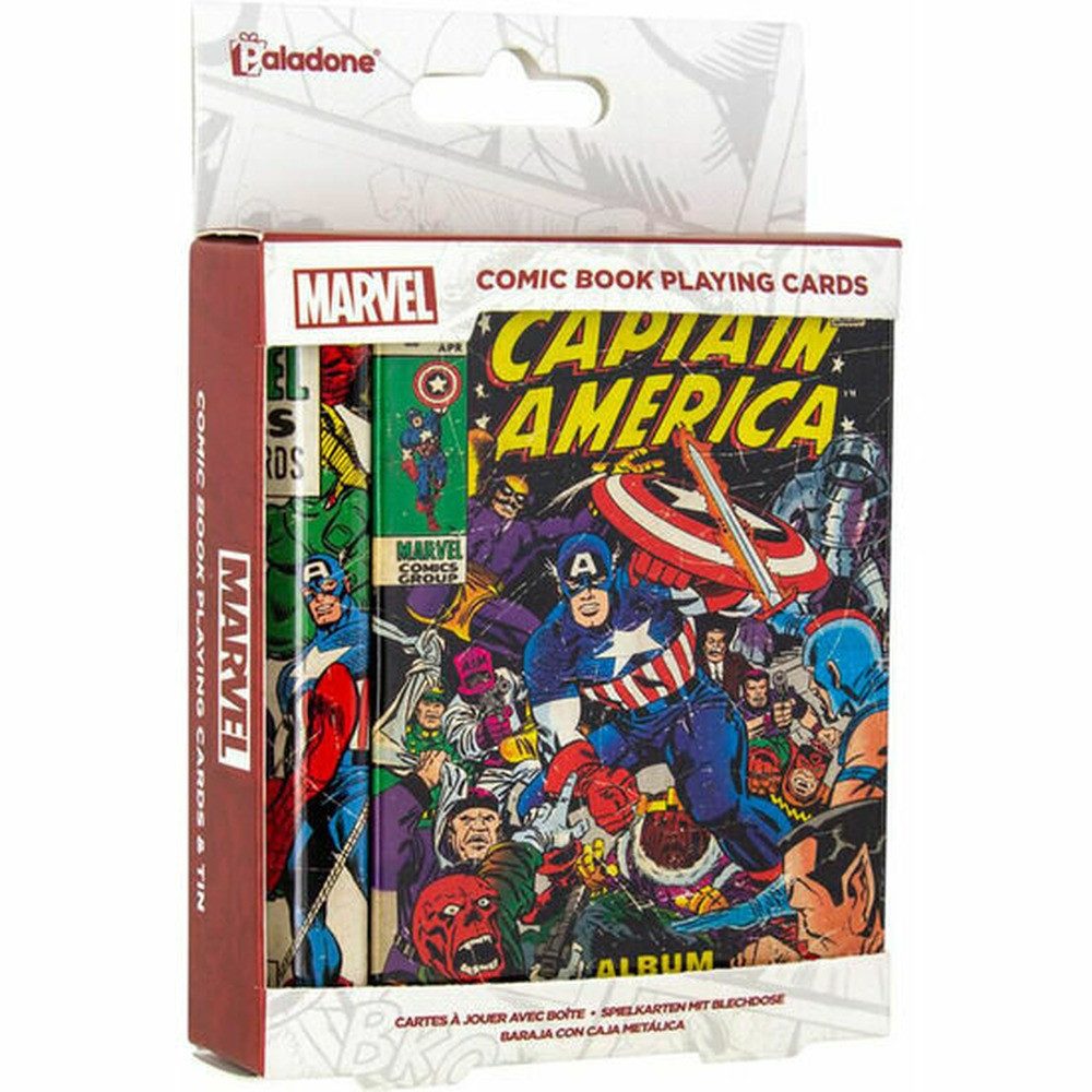 Paladone Spiel Marvel Spielkarten Captain America