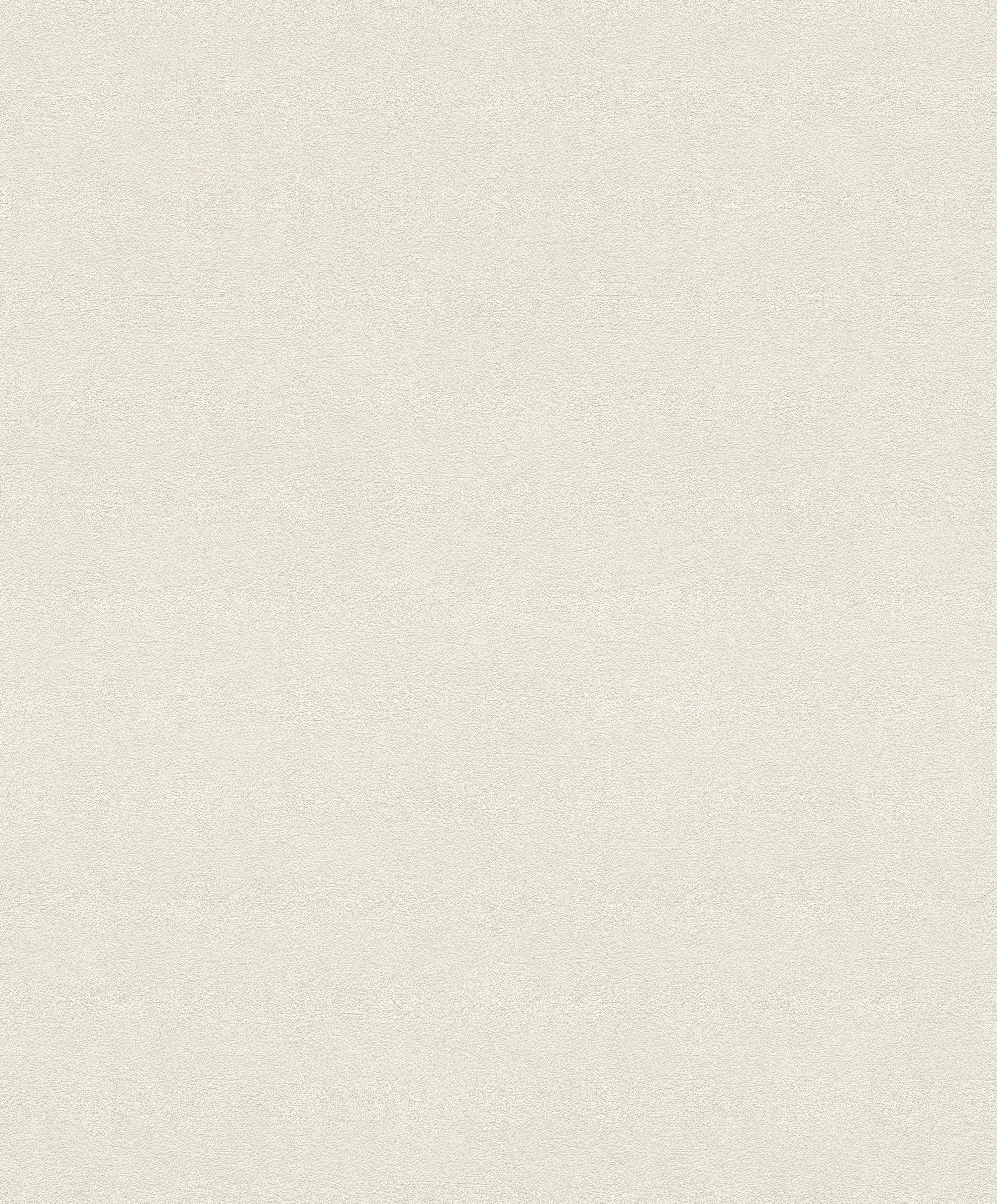 Rasch Vinyltapete Vincenza, geprägt, uni, (1 St) natur/weiß
