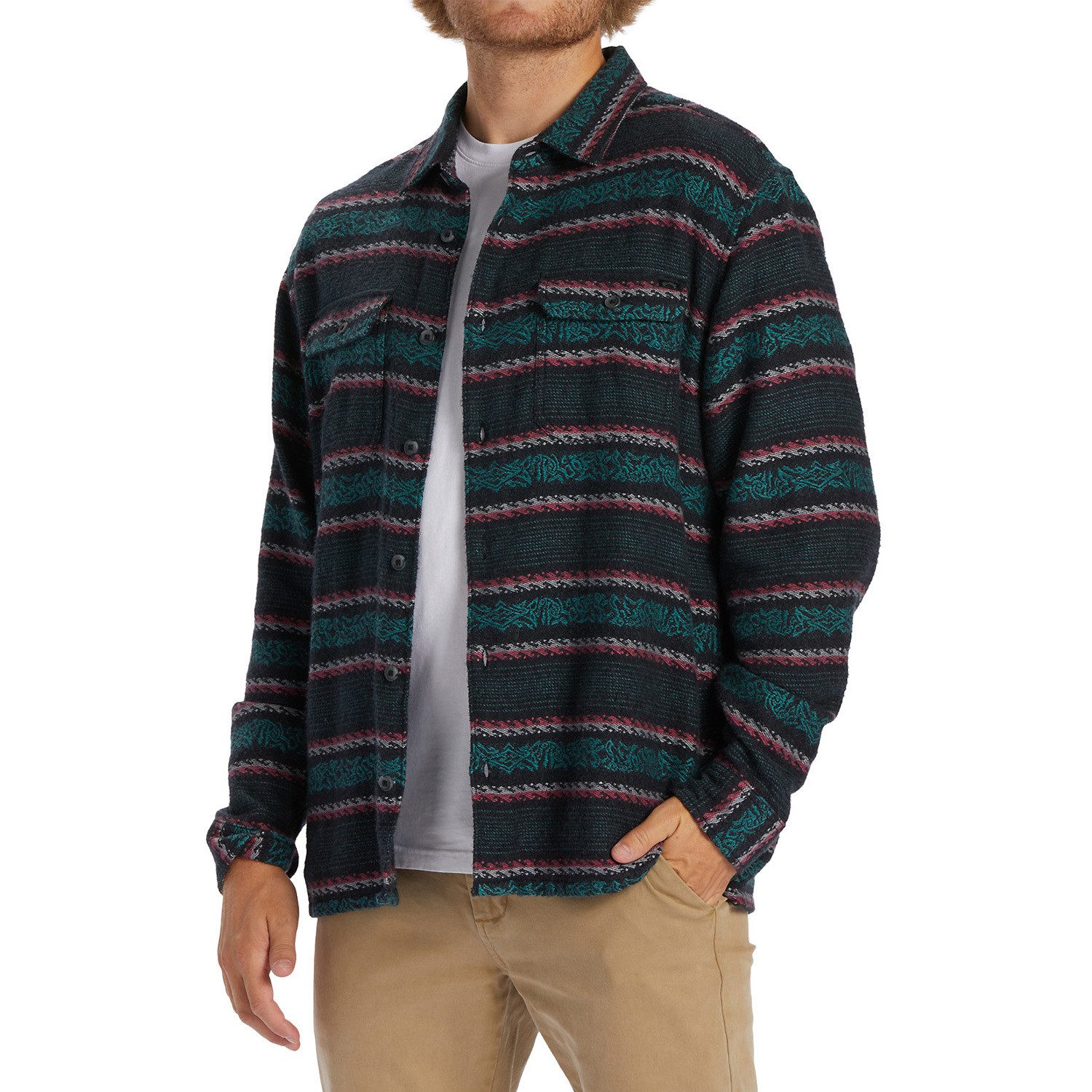 Billabong Outdoorhemd Hemd M OFFSHORE JACQUARD FLANNEL
