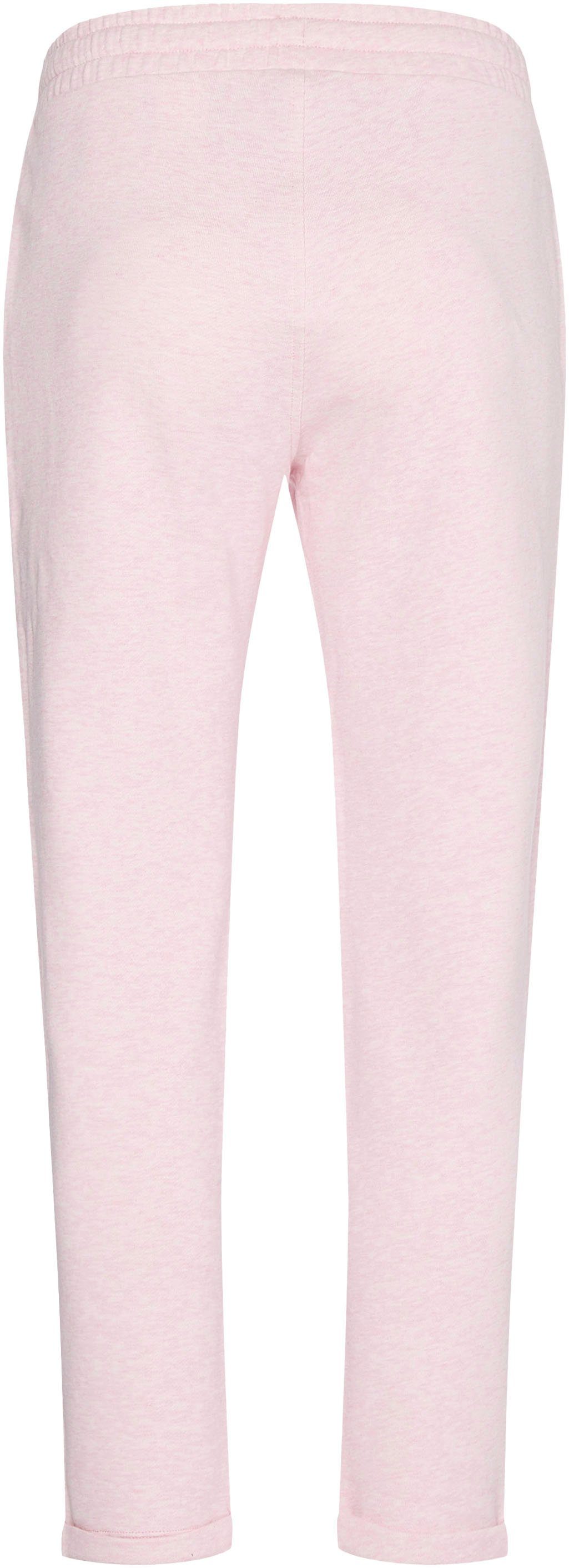 Tommy Hilfiger Sweatpants TAPERED ROUNDALL SWEATPANTS Hilfiger mit Tommy Markenlabel Classic-Pink-Heather NYC