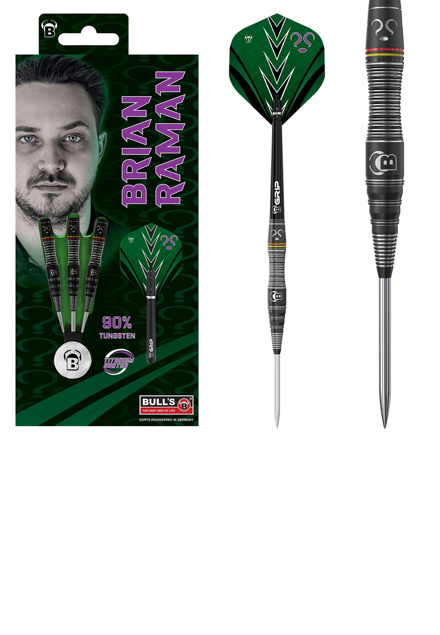 Dartpfeil Brian Raman Dartpfeile Darts-Set Profi
