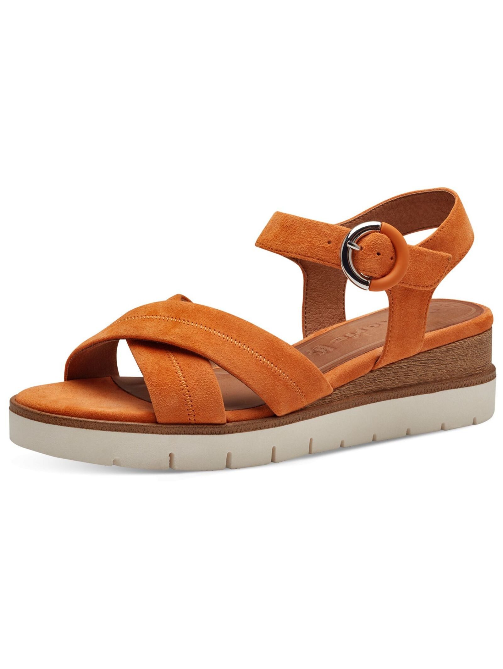 Tamaris Sandalen Leder Keilsandalette günstig online kaufen