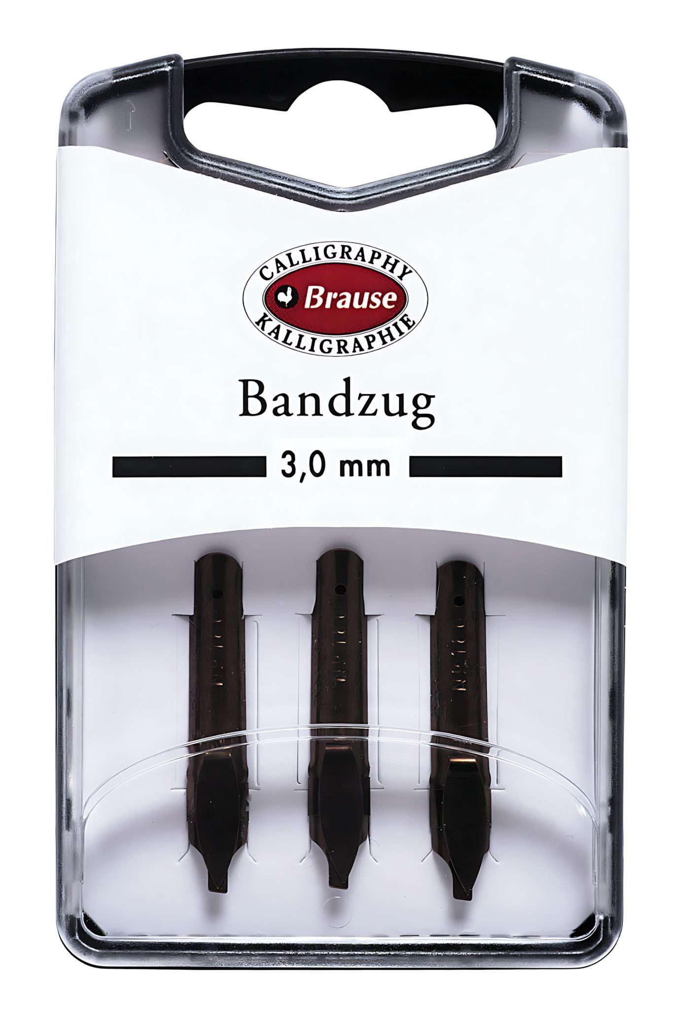 EXACOMPTA Kalligraphie-Stift Brause Feder Bandzug 3mm 3 St