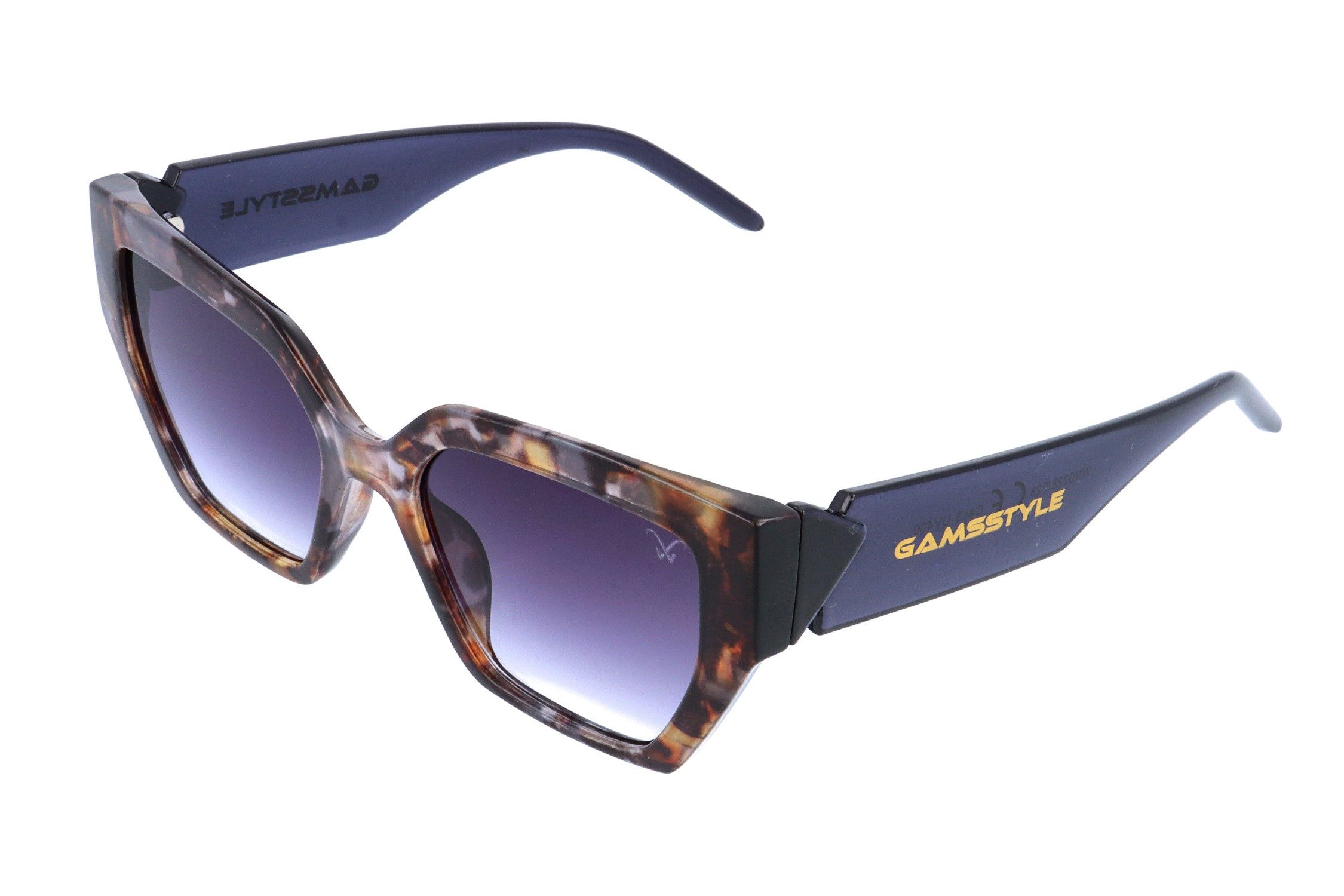 Gamswild Sonnenbrille UV400 GAMSSTYLE Modebrille Cateye getöntes Verlaufsglas Damen Modell WM6228 in braun, schwarz, blau, rot