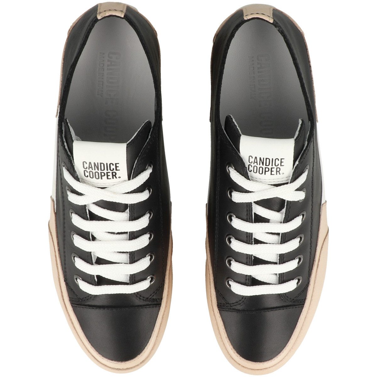 Candice Cooper ROCK PATCH S Damen Sneaker Turnschuhe, Sportschuhe, Freizeitschuhe, Halbschuhe, Schnürschuhe