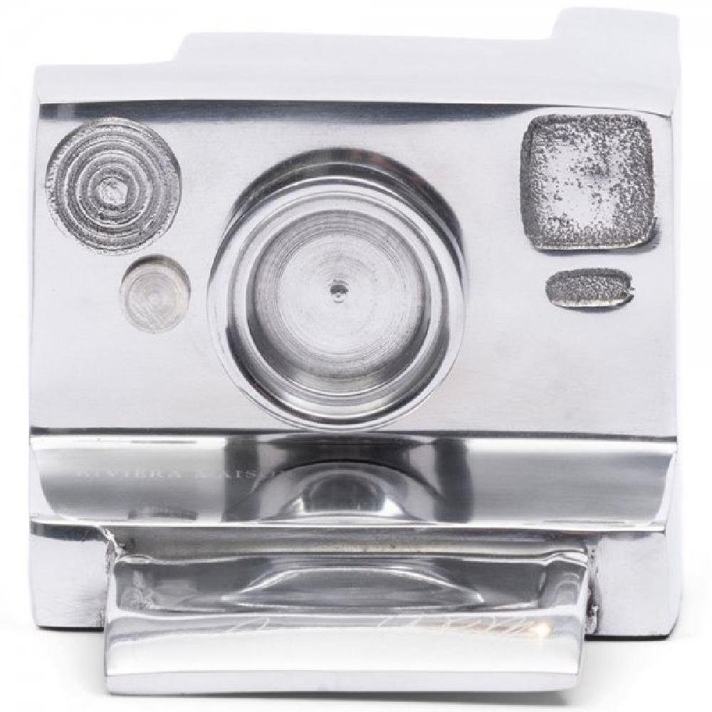 Polaroid Deko-Fotoapparat (20cm) Dekofigur Rivièra RM Camera Silber Maison