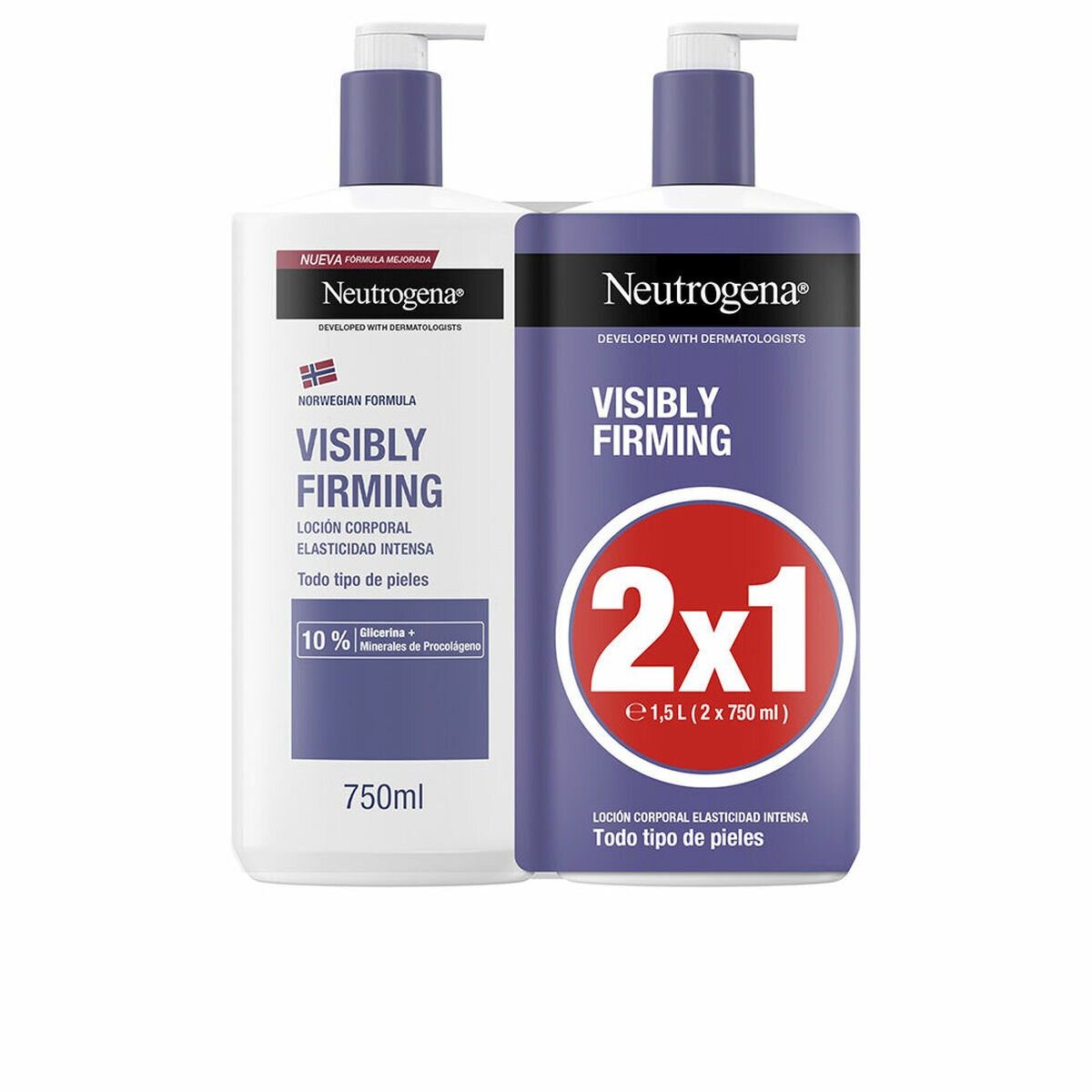 Neutrogena Körperlotion VISIBLY FIRMING intensive Elastizität Lotion