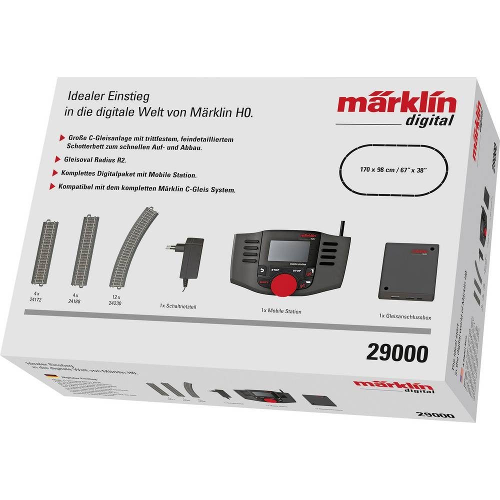 Märklin Modelleisenbahn Startpaket H0 Start-Set Digitaler Einstieg 29000