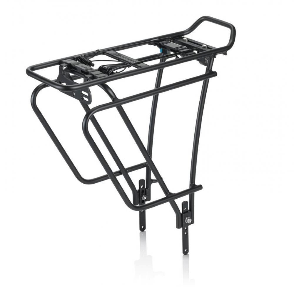 XLC Fahrrad-Gepäckträger XLC Gepäckträger Carry more RP-R11 schwarz, 26" -28" mit Packtaschenbü